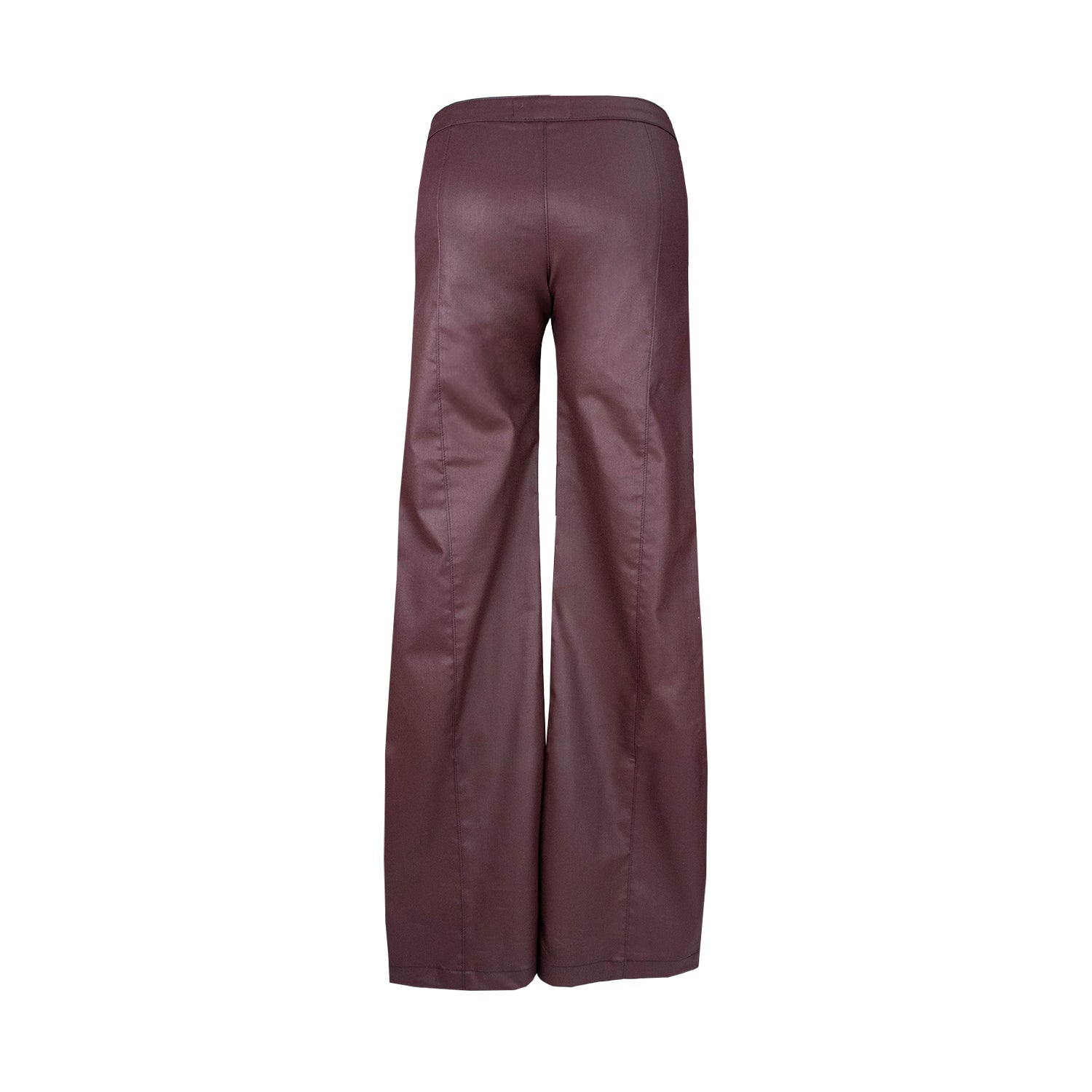 EMPATH - Waxy Bootcut Pant - Burgundy