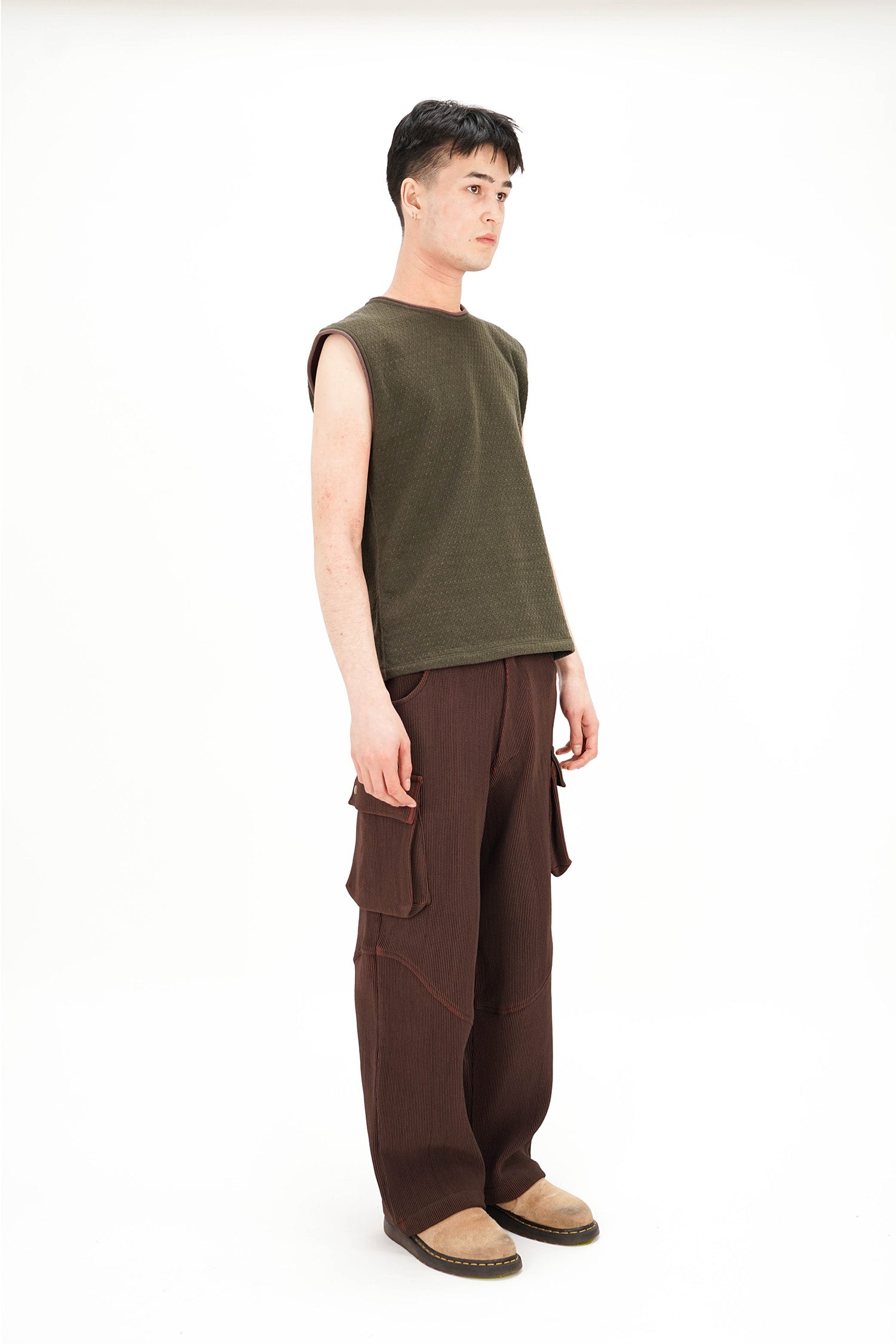 Isa Boulder - Rustic Line Vest - Swamp