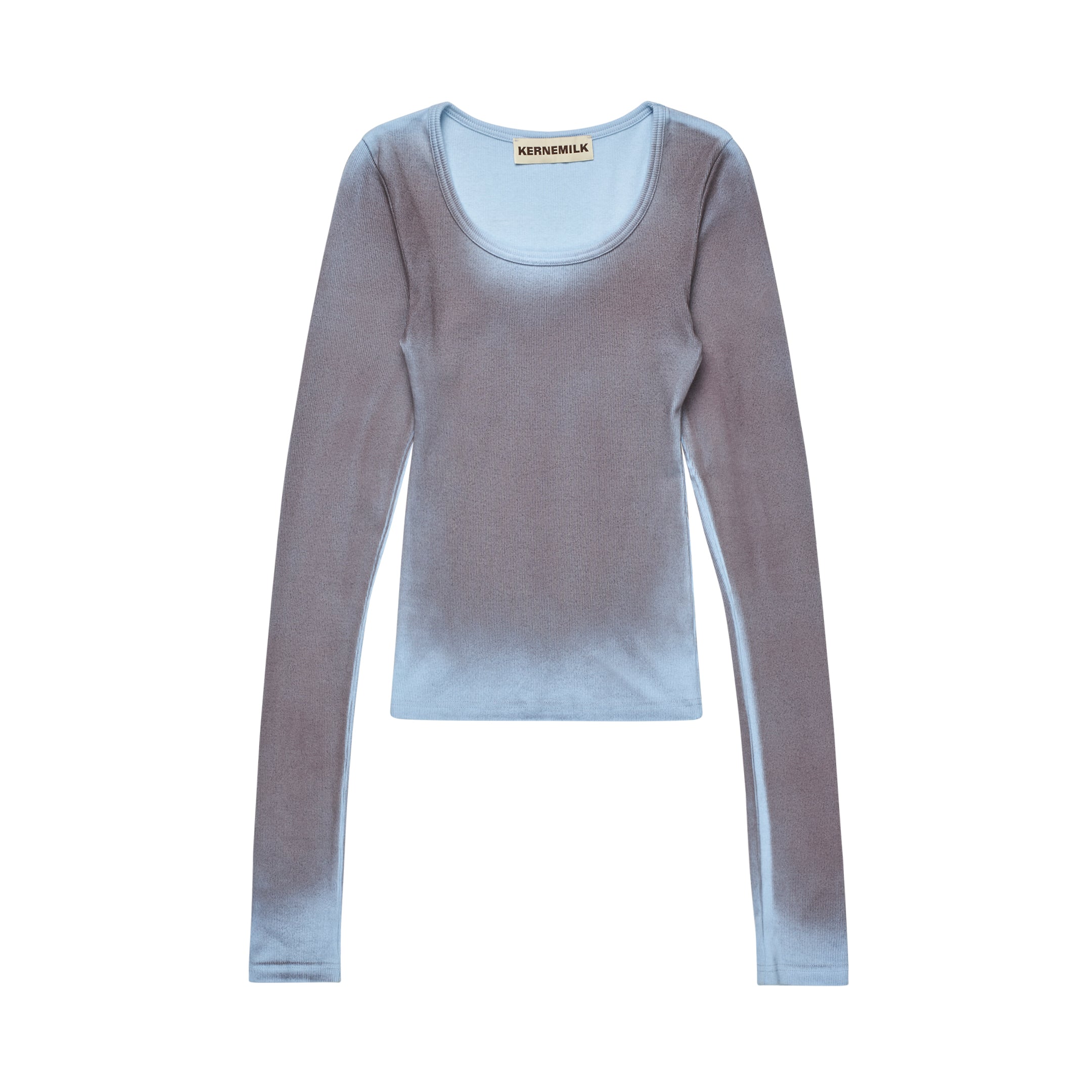 Kernemilk - Java Blouse - Blue/Brown