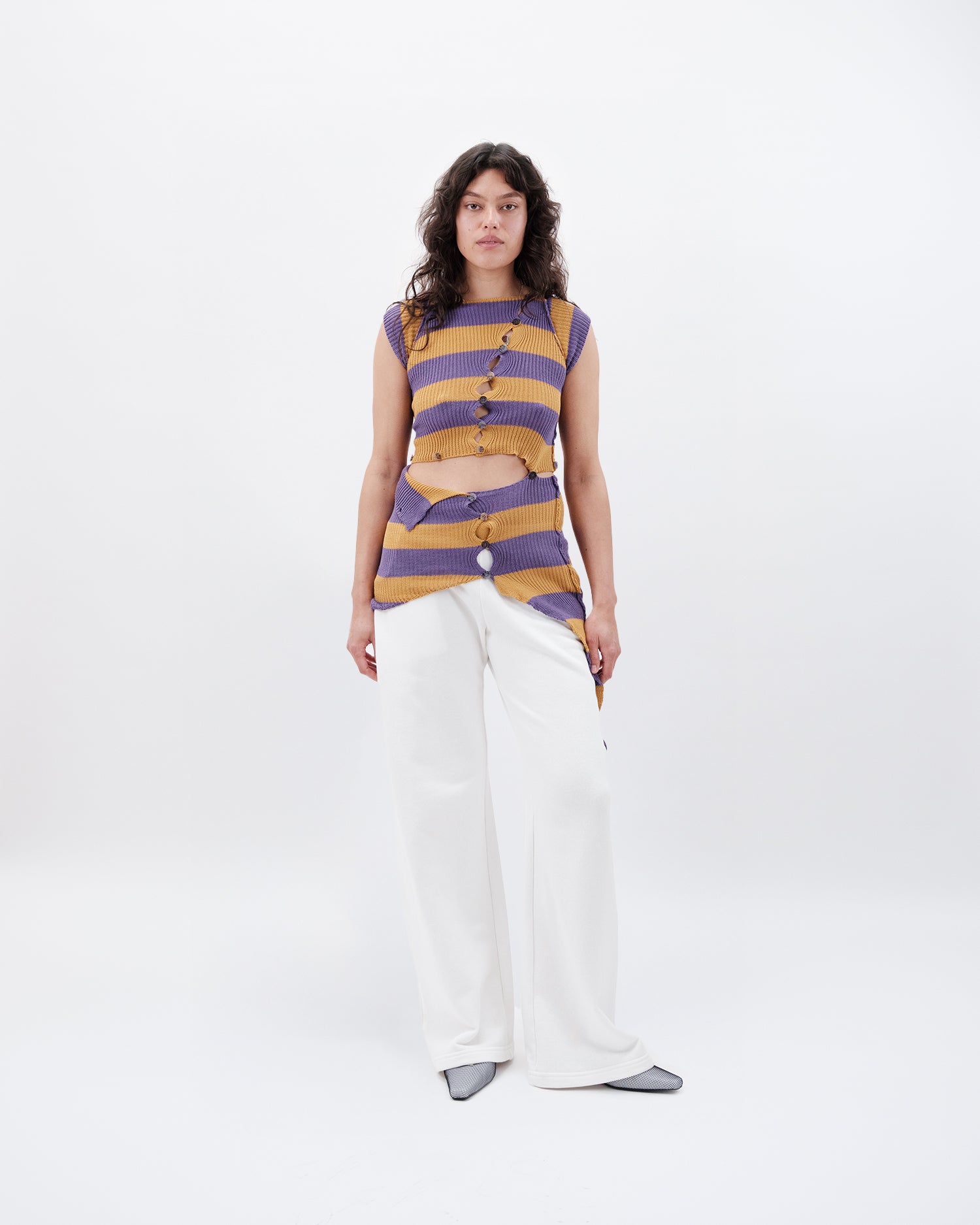 Olivia Rowan - Ski Trackpant - White