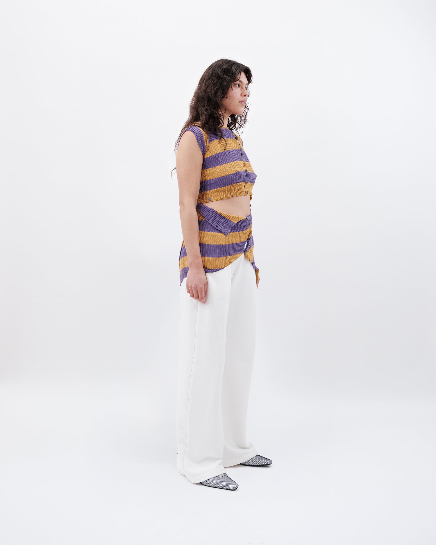 Olivia Rowan - Ski Trackpant - White