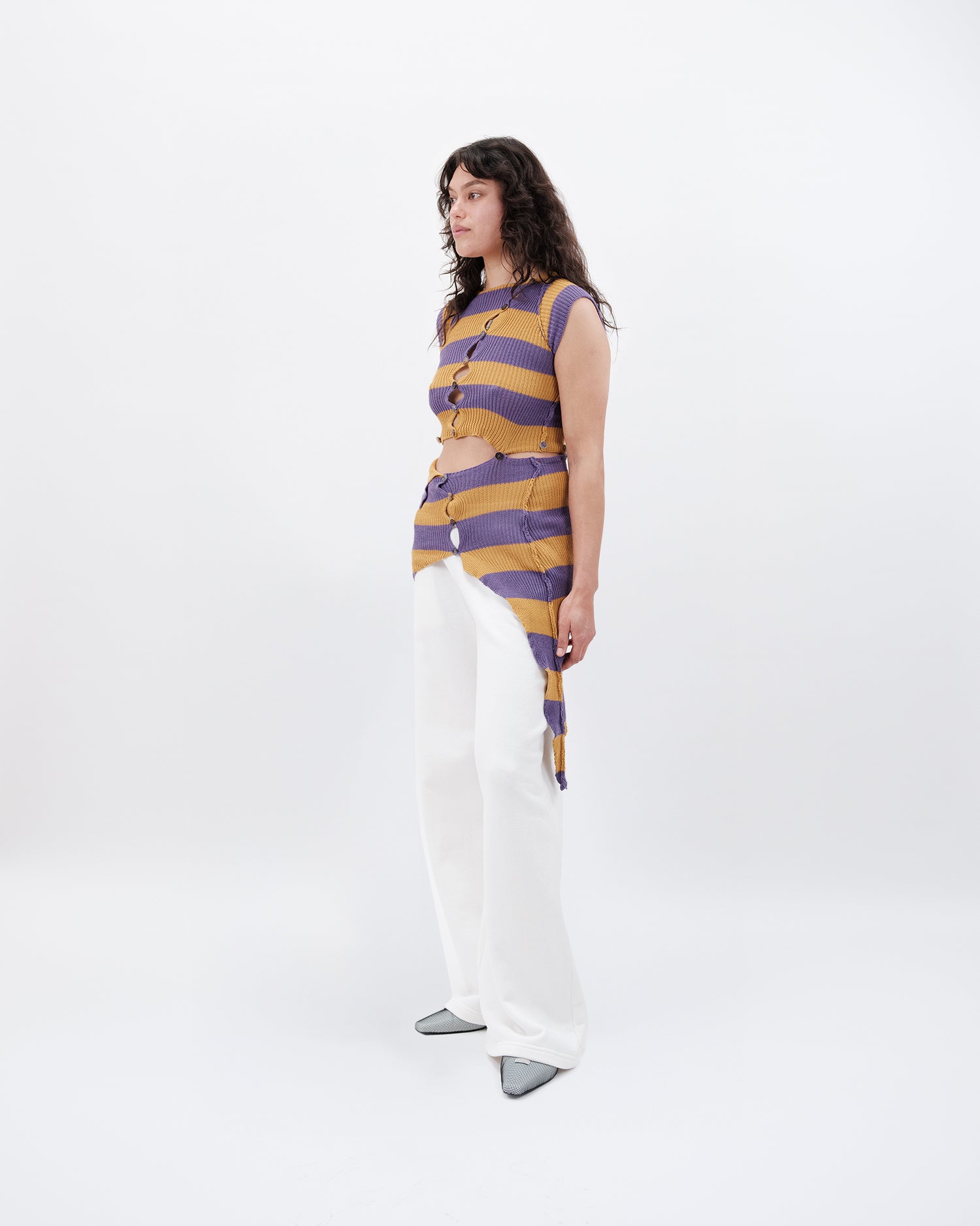Olivia Rowan - Ski Trackpant - White