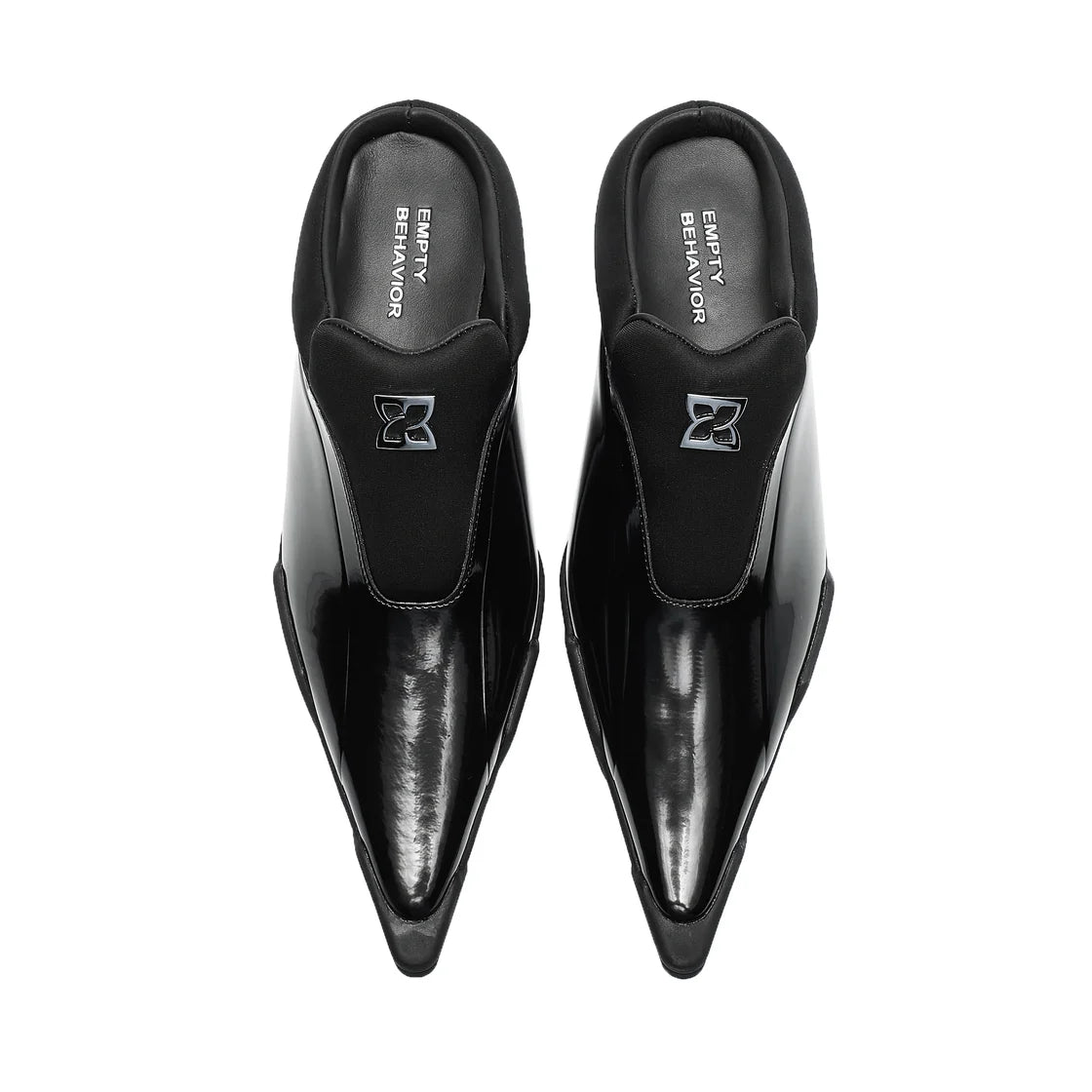 EMPTY BEHAVIOR - Chimera Mules Sneaker -  Black
