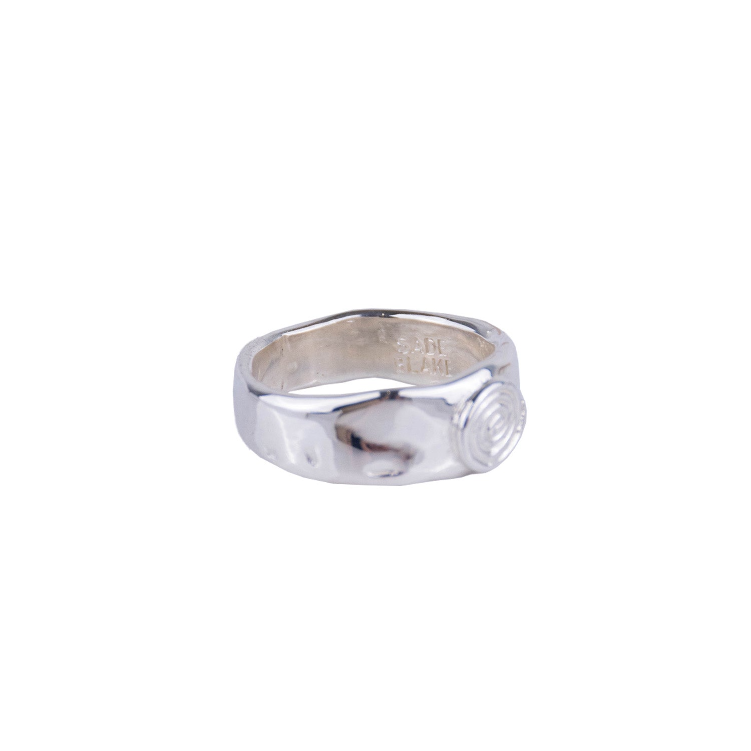 Sade Blake - 006 Chunky Spiral Ring - Silver