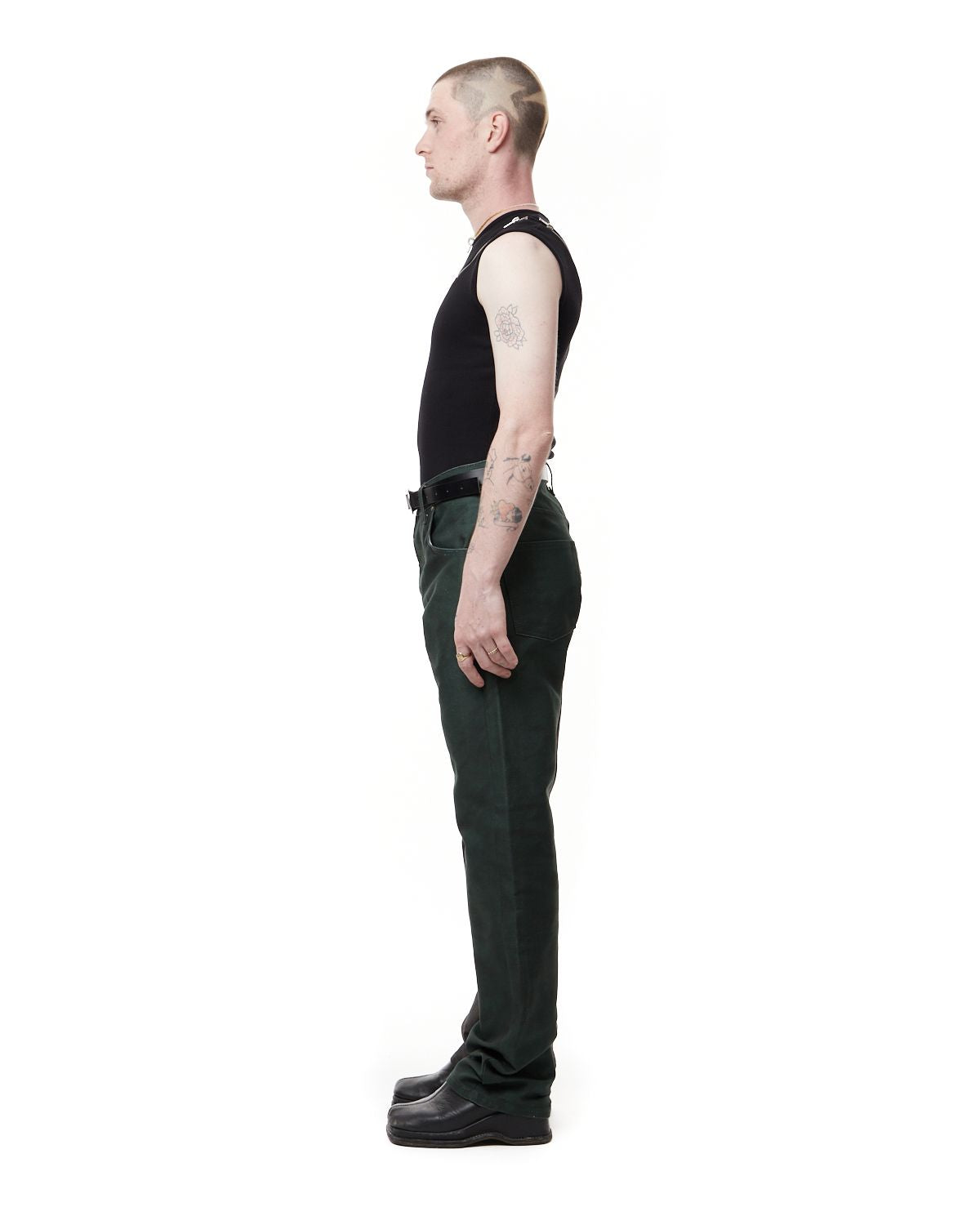 SERAPIS - Split Draw Uni Denim Pant