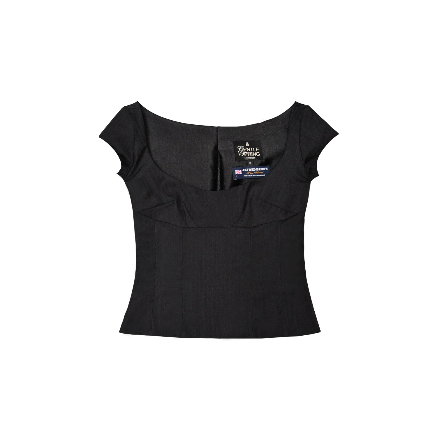 all is a gentle spring - The Demi Cup Corselette - Black