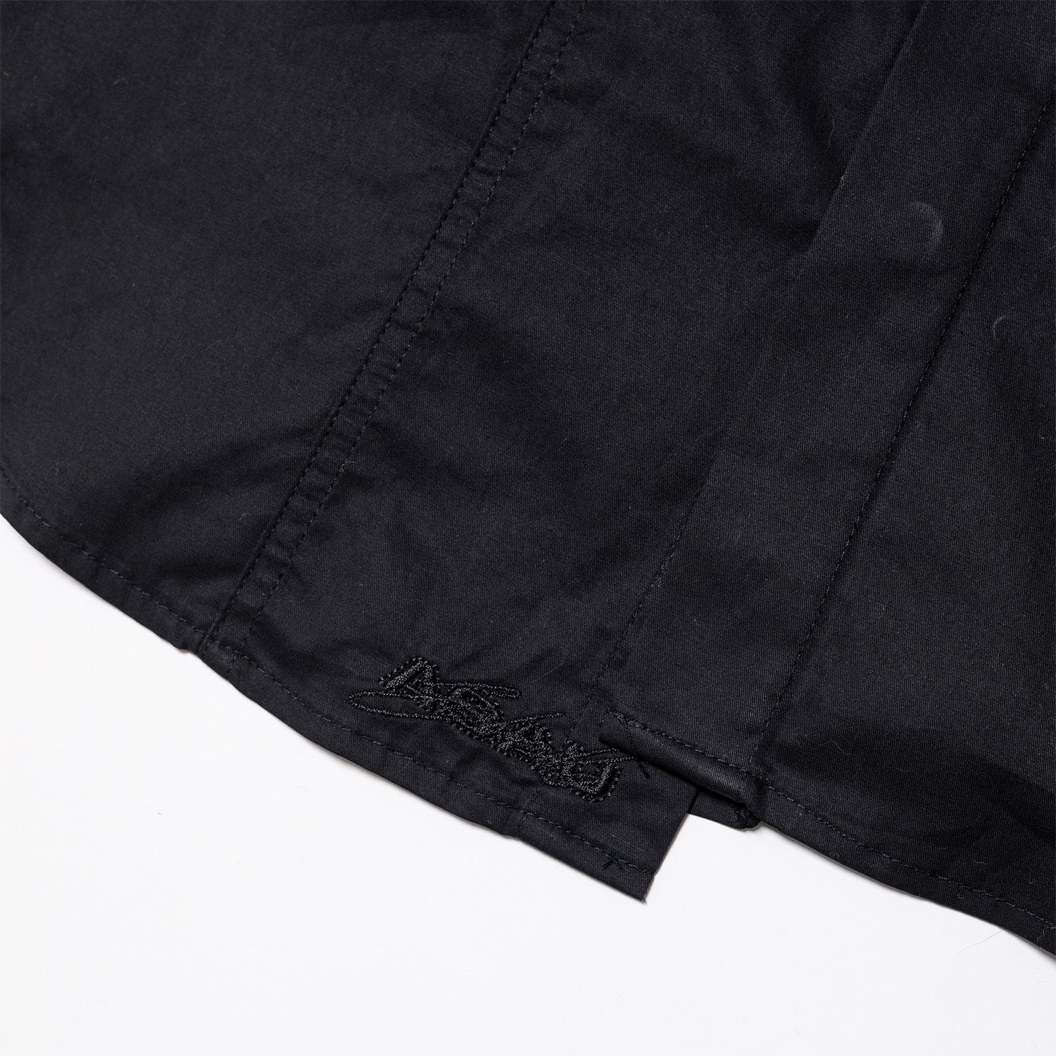 ASAU - Wrap Shirt - Black