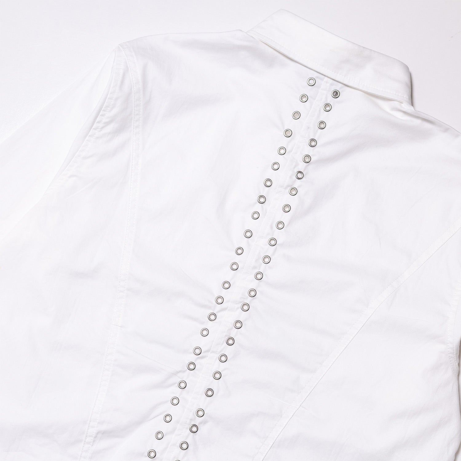 ASAU - Wrap Shirt - White