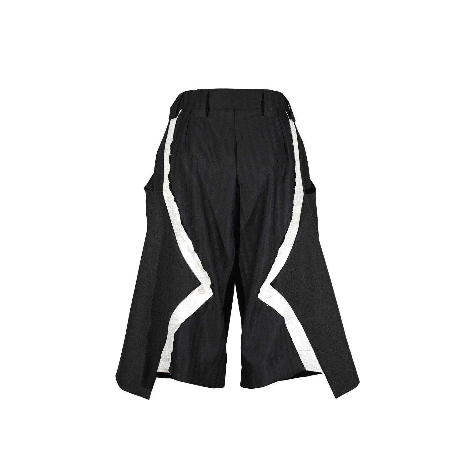 ASAU - 03 Football Tux Short - Black/Cream Trim