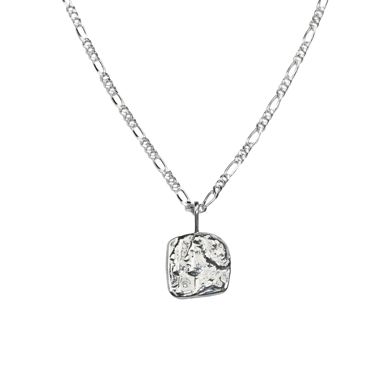 Laura Miers - Bacchus & Ariadne Necklace - Sterling Silver with Lab Diamond