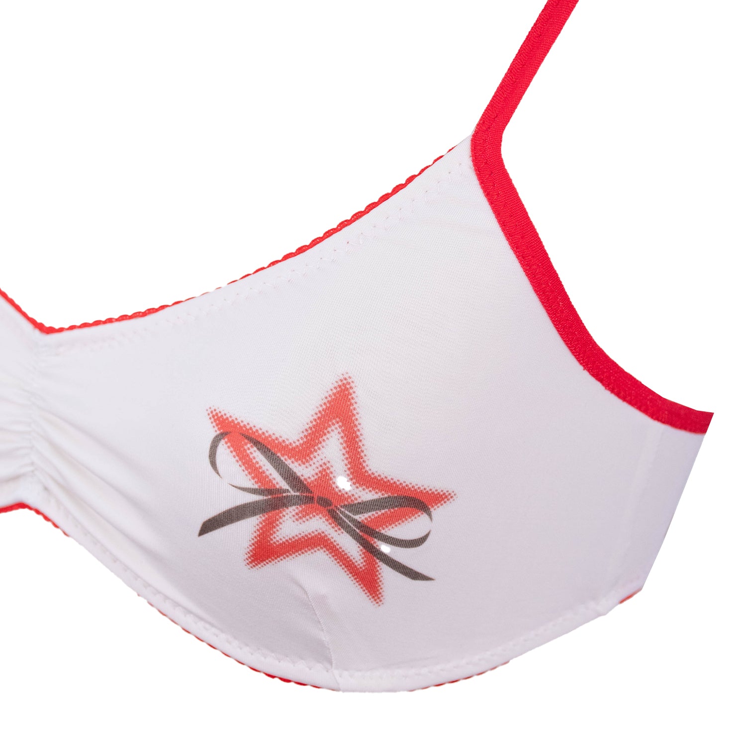 Bizarre - Wrapped Bra - White/Red