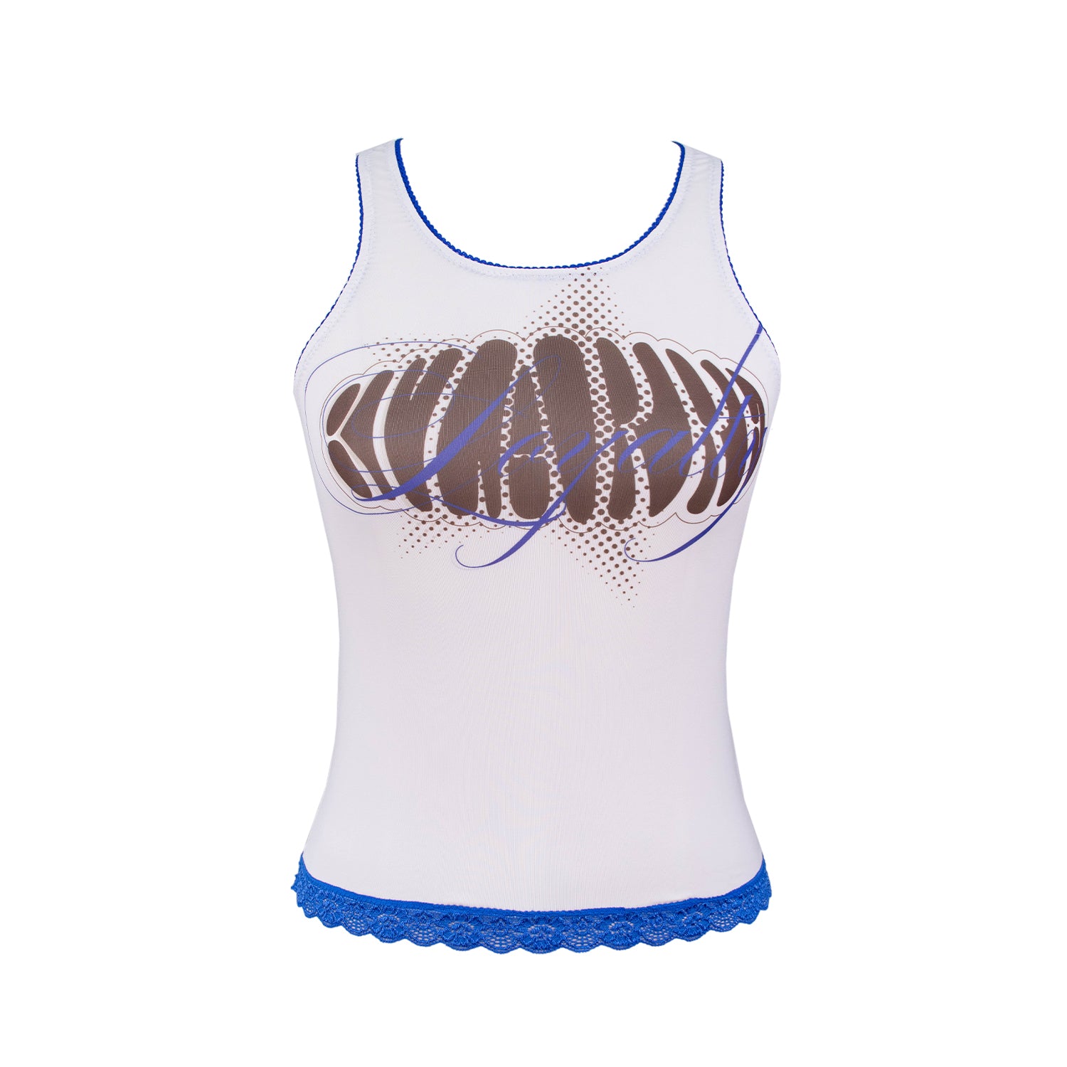 Bizarre - Loyalty Tank - White/Blue