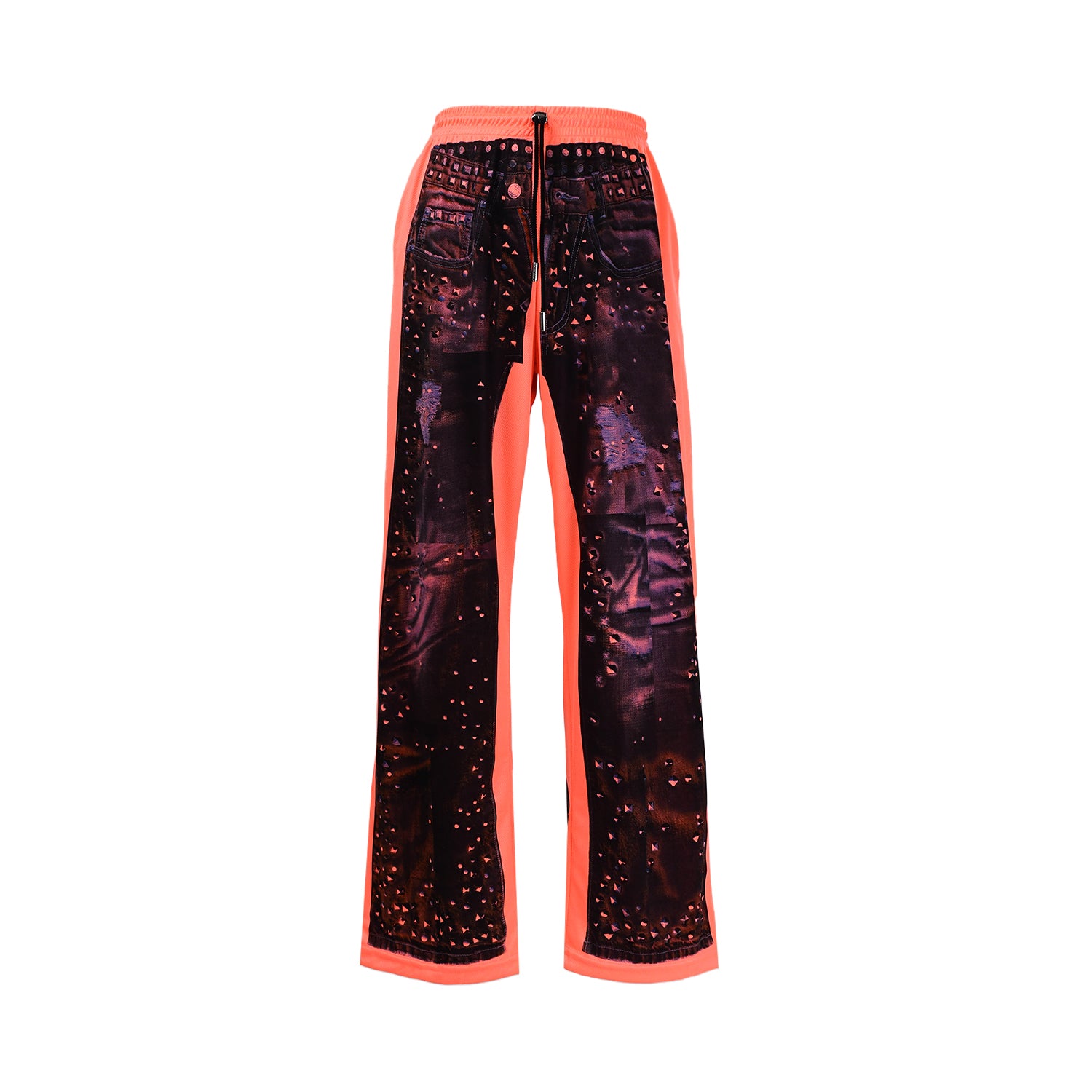 Briar Will - The Stud Tracksuit Pants - Coral