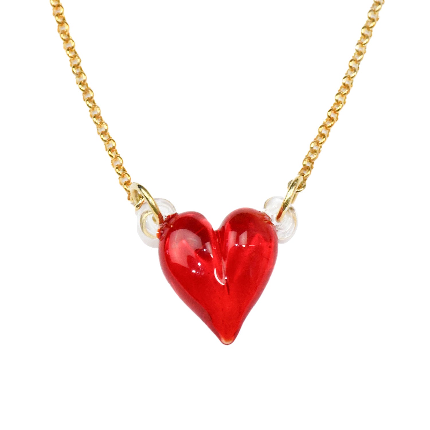 Jean Riley - Cupid Heart Chain - Gold