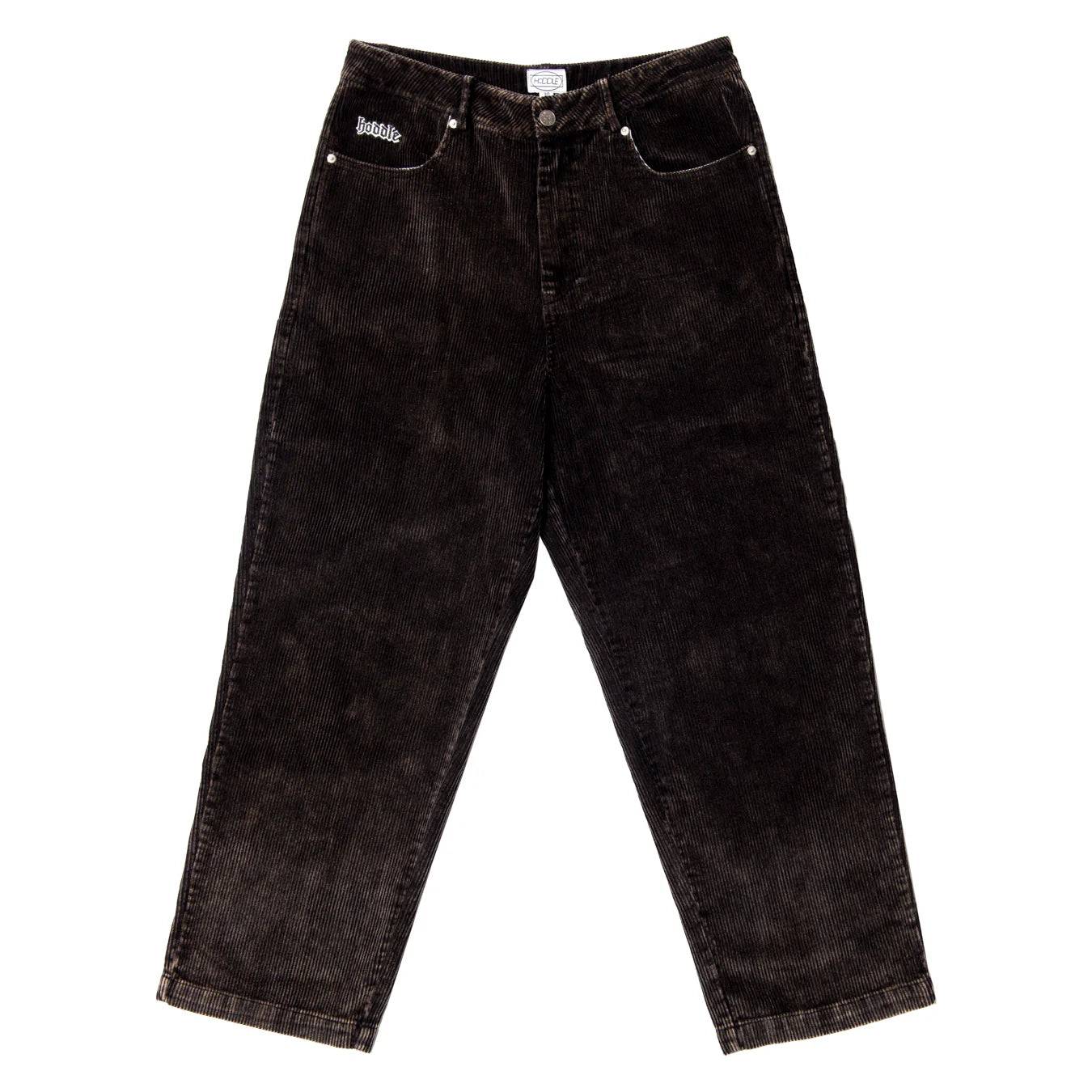 HODDLE Rang Corduroy Pant - Black Wash