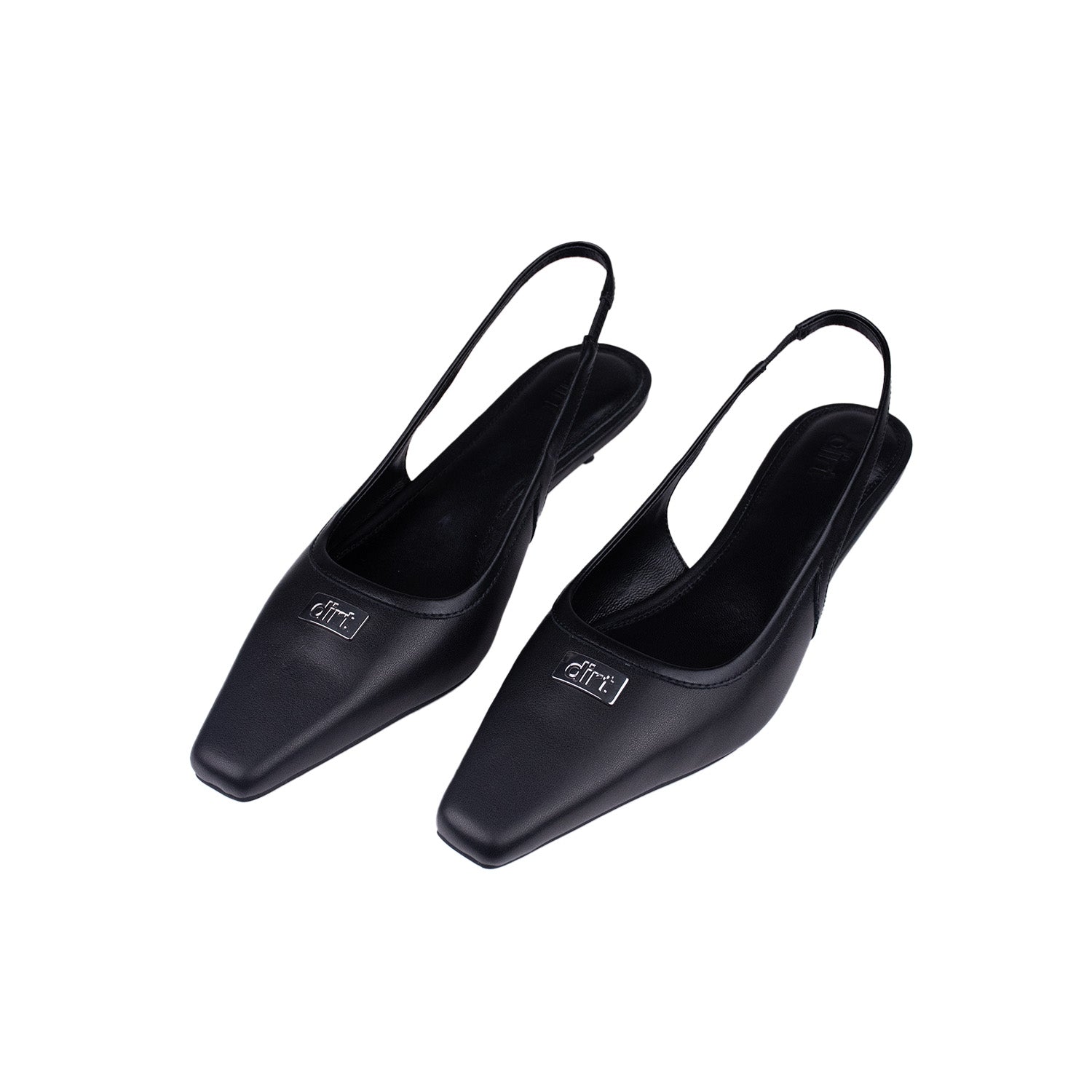 Dirt - Slingbacks - Black