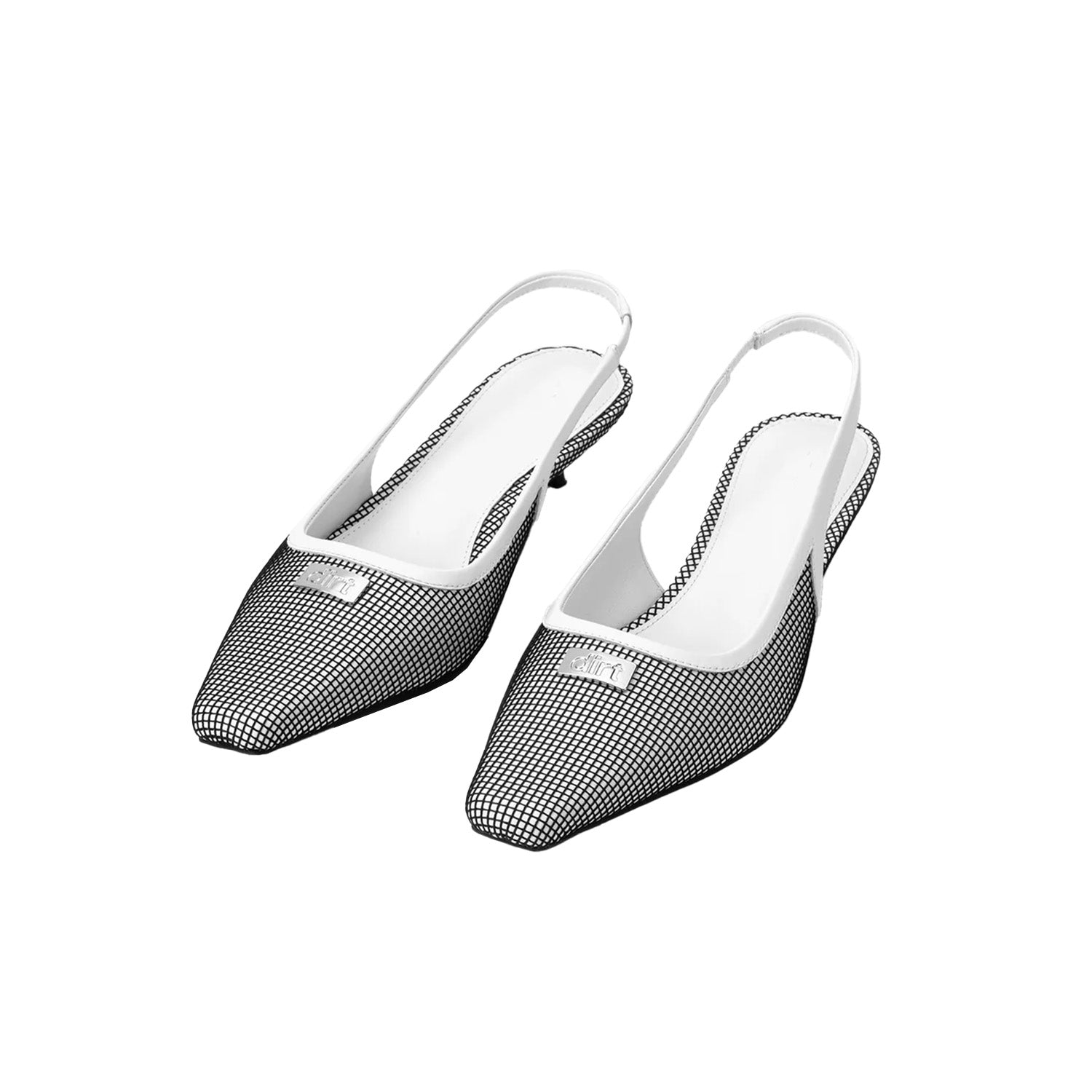 Dirt - Slingbacks - White/Mesh