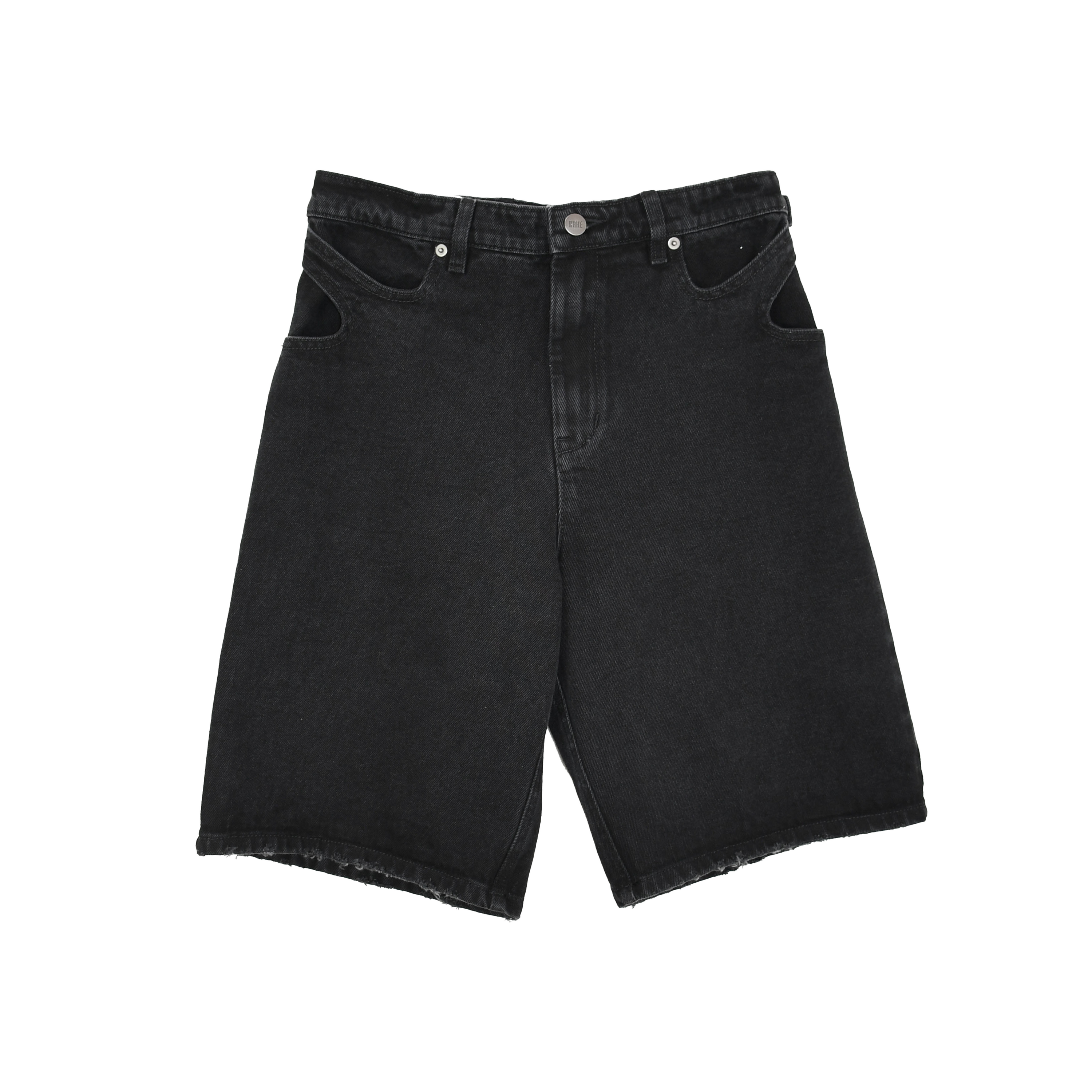 KAHE - Back Buckle Short - Black