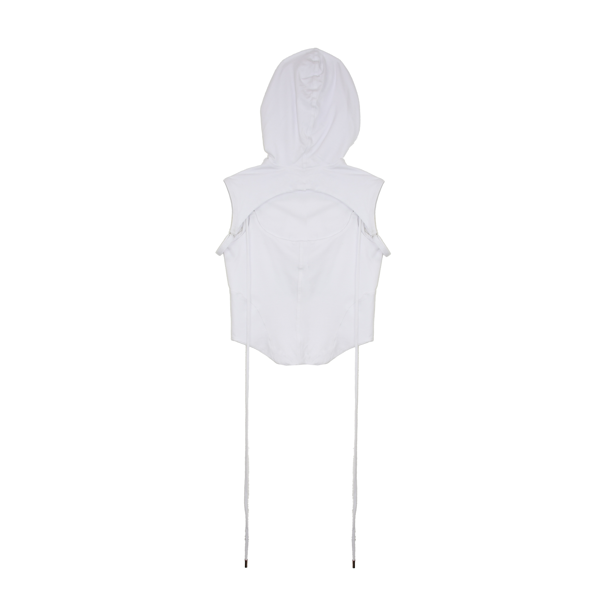 TOILÈ STUDIOS - Code Hood Tank - White