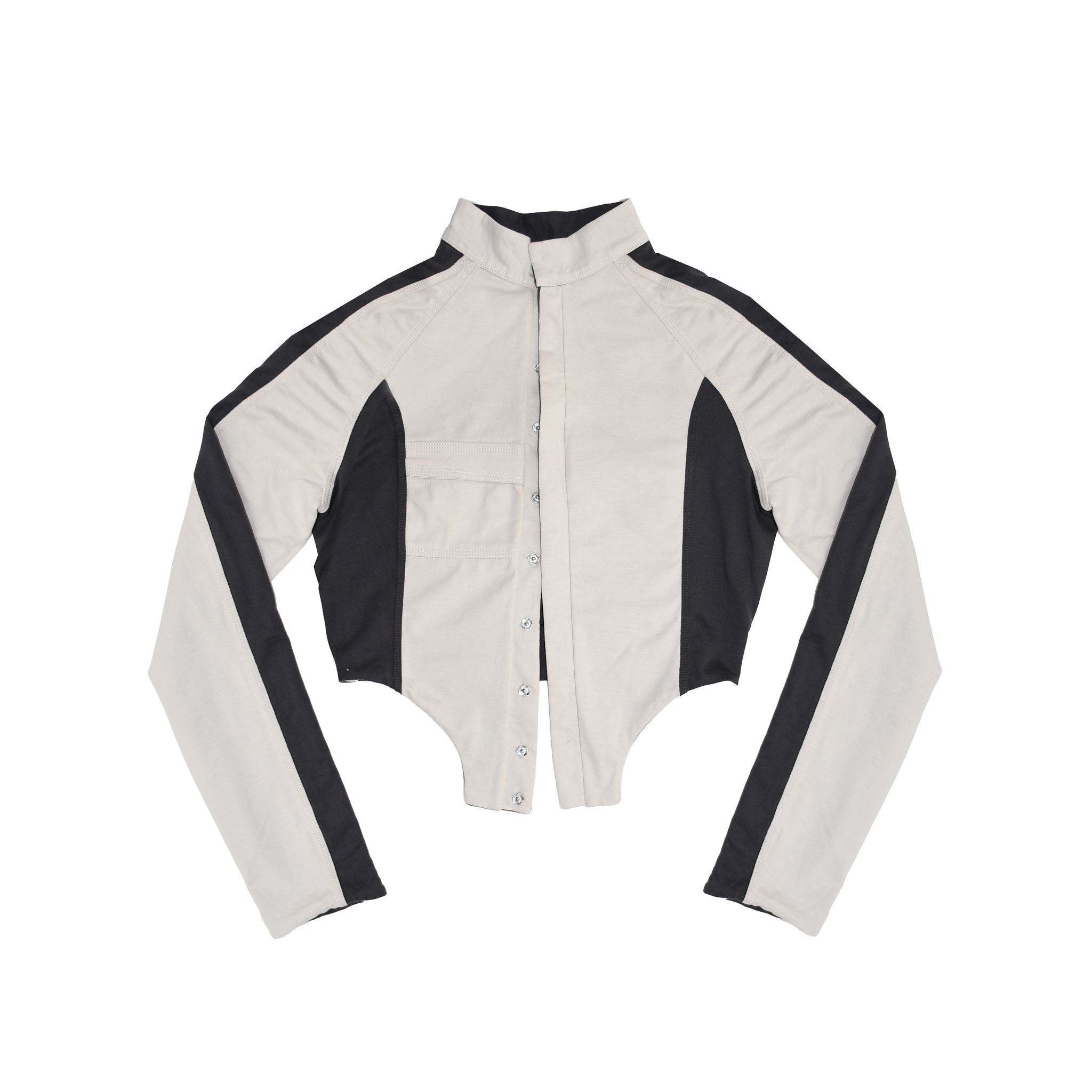 TOILÈ STUDIOS - Plug Reversible Light Jacket - Charcoal/Cream