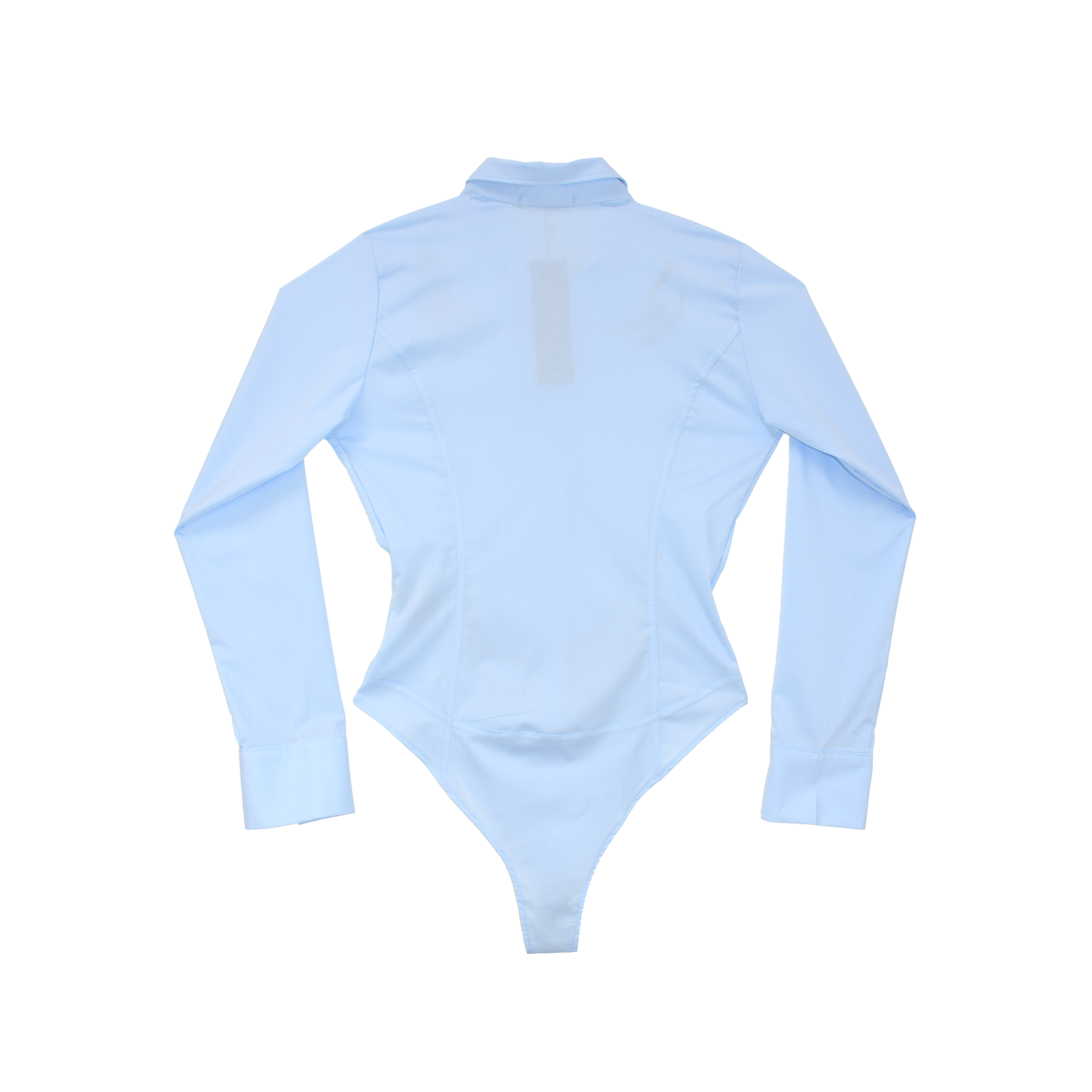 604SERVICE - Embroidered Office Bodysuit - Blue