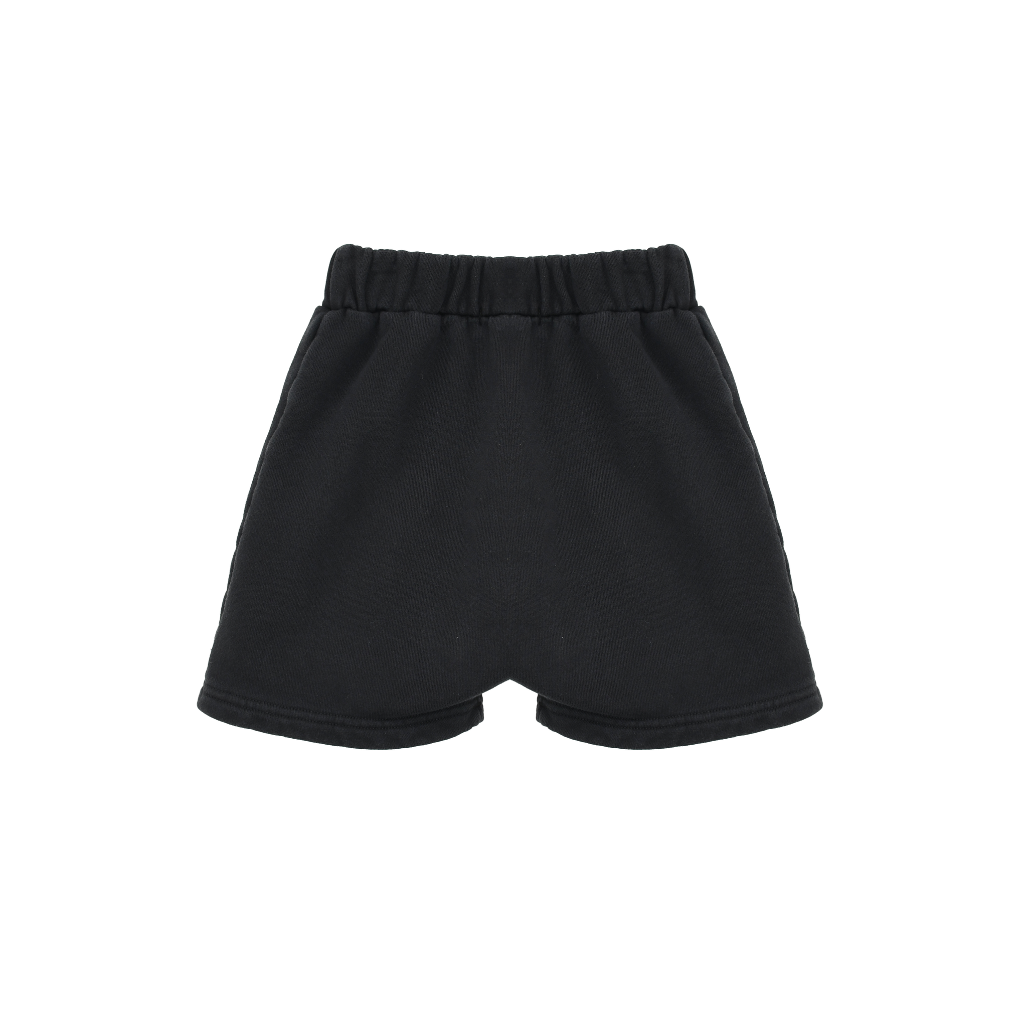 604SERVICE -  Distressed Shorts - Black Wash