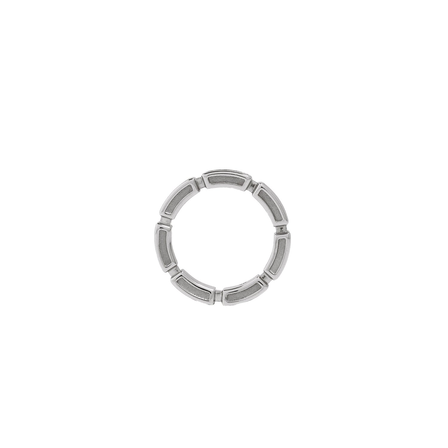 Laura Miers - Divorce Ring - Silver with Lab Diamonds