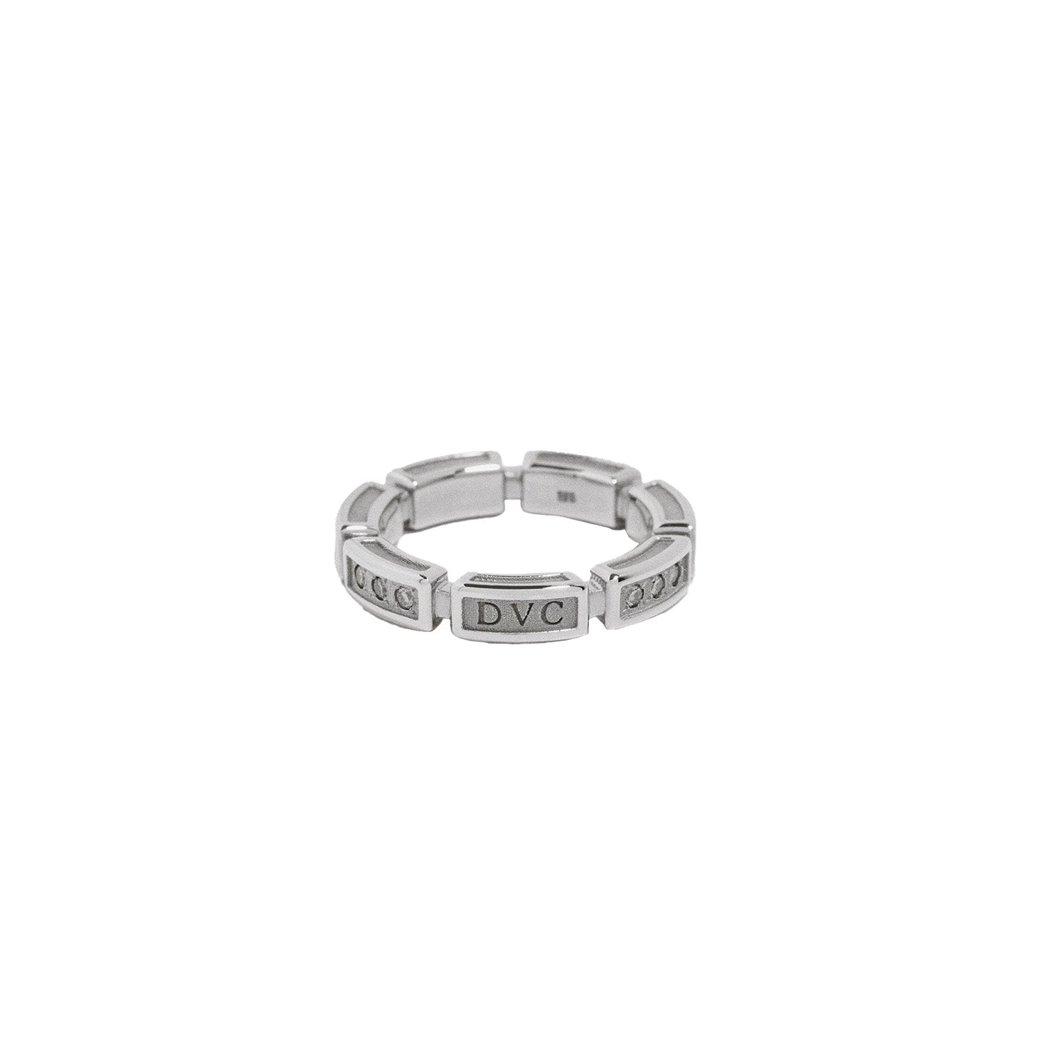 Laura Miers - Divorce Ring - Silver with Lab Diamonds