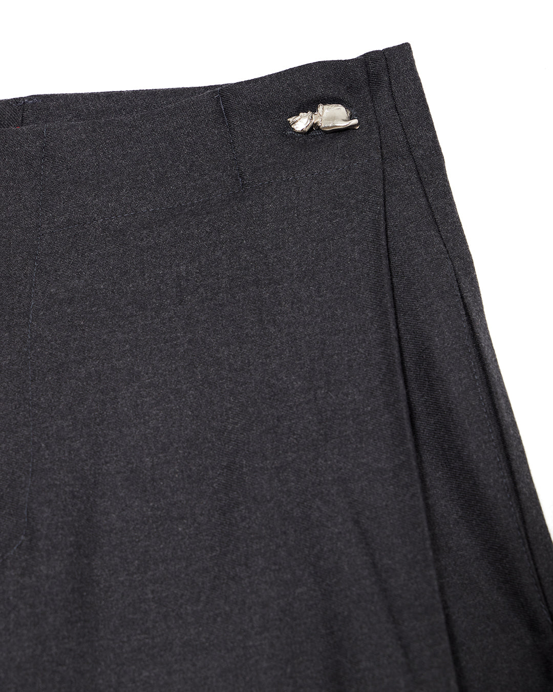 SERAPIS - Rudder Wool Pant Grey