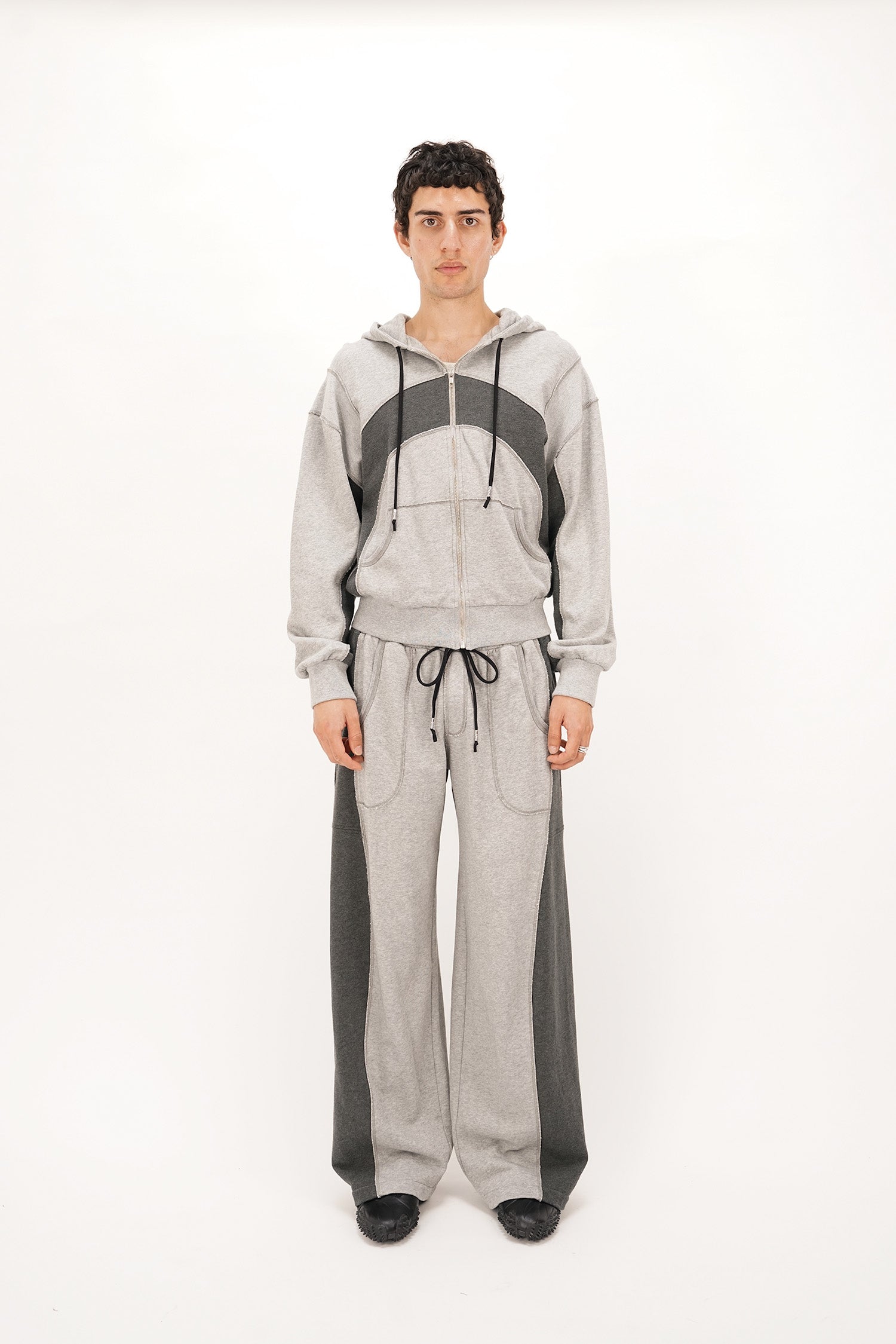 Spitsubishi - Tracksuit Jacket - Grey Marle