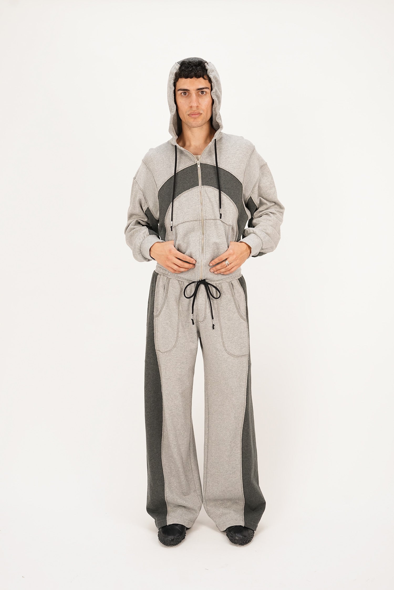 Spitsubishi - Tracksuit Jacket - Grey Marle