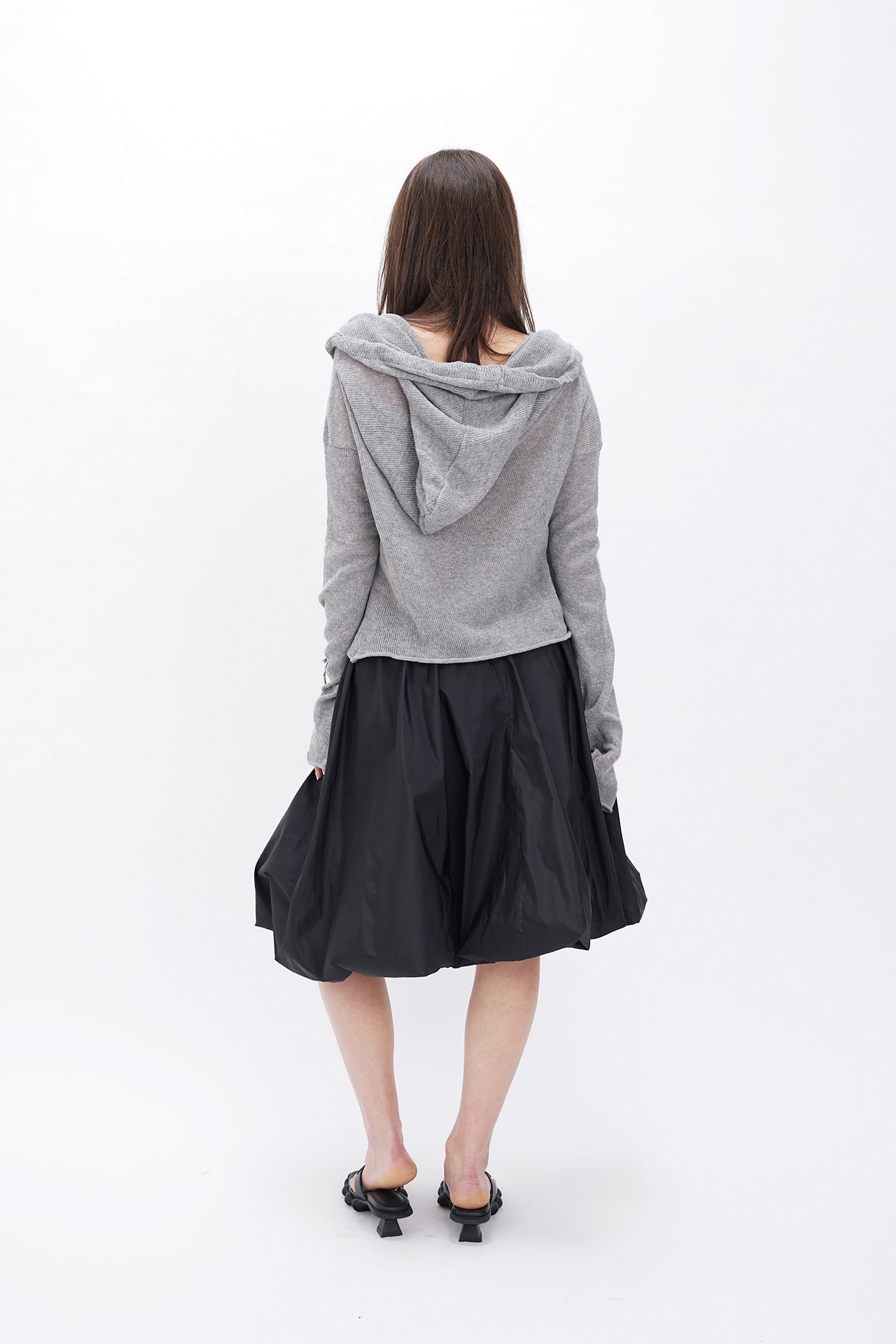 RTAMA - Plain Sweater - Grey