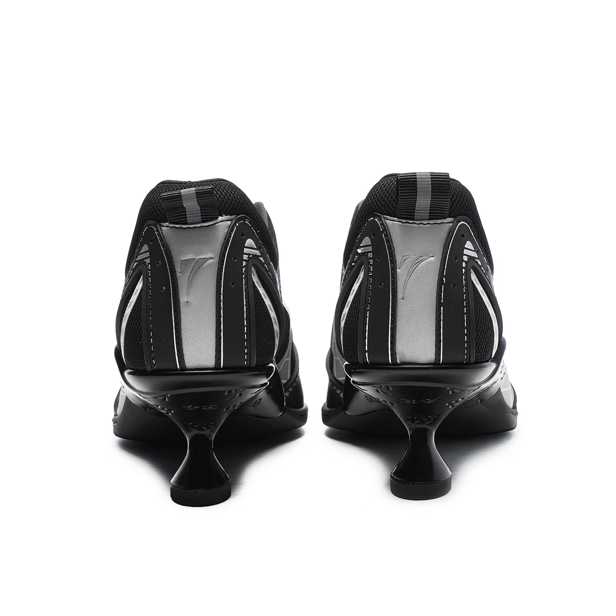 EMPTY BEHAVIOR - Interstellar High Heel Sneaker - Black