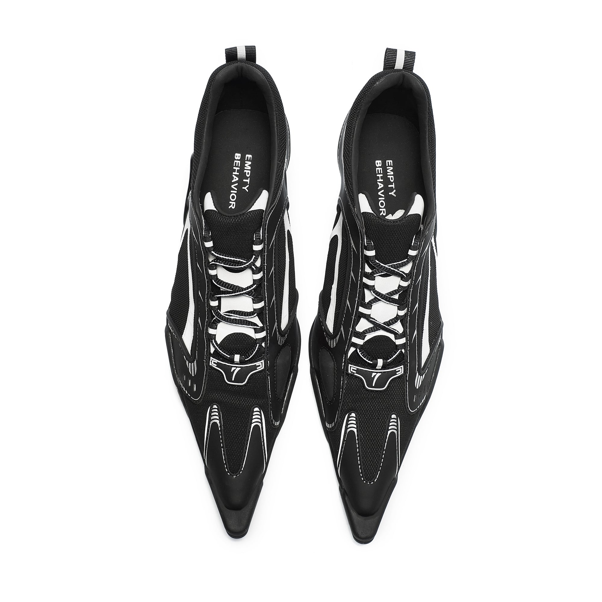 EMPTY BEHAVIOUR - Interstellar High Heel Sneaker - Black