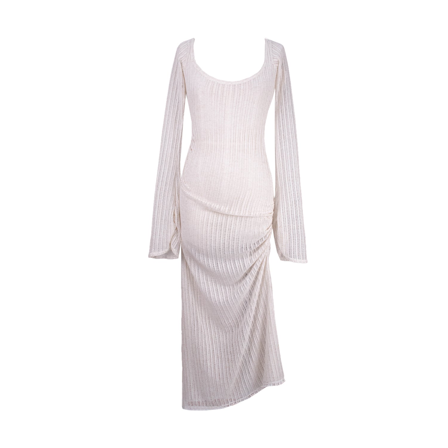 EMPATH - Kumo Hooded Dress - Off White