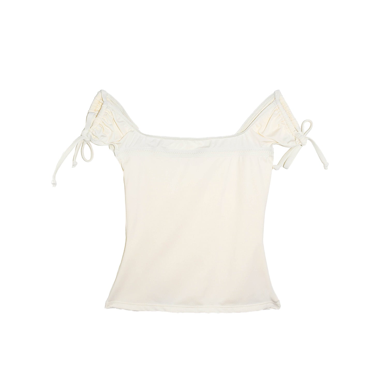 Emily Watson - Scooped Tip Up Blouse - Pearl