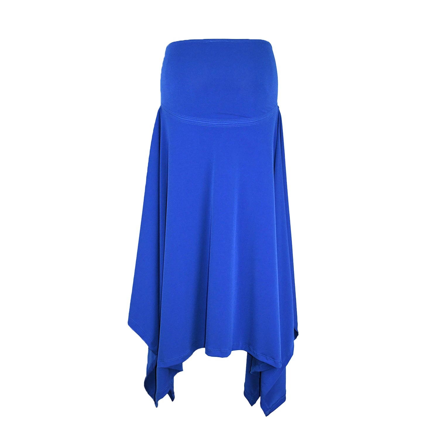 Emily Watson Handkerchief Bowtie Skirt - Royal Blue