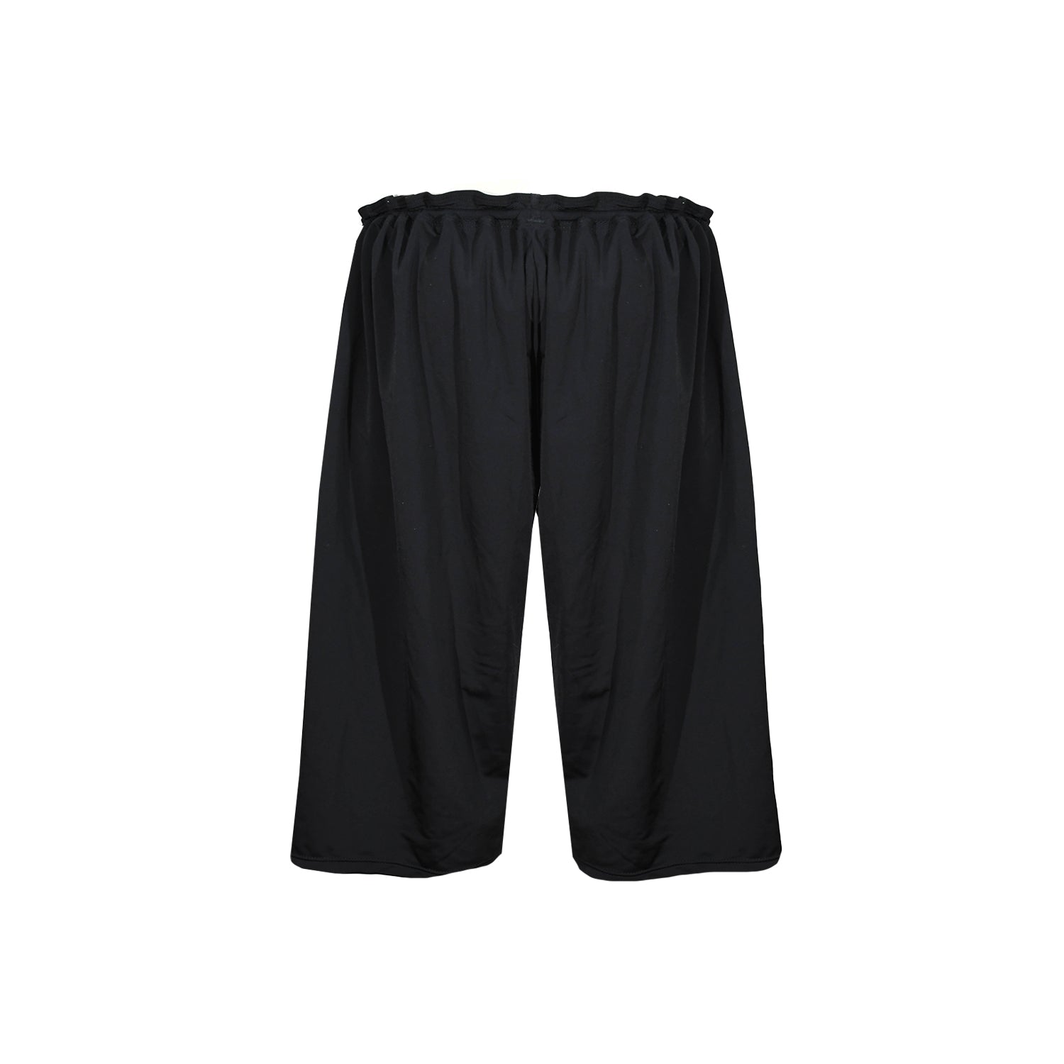 Emily Watson - Ruffle Capri Board Shorts - Black