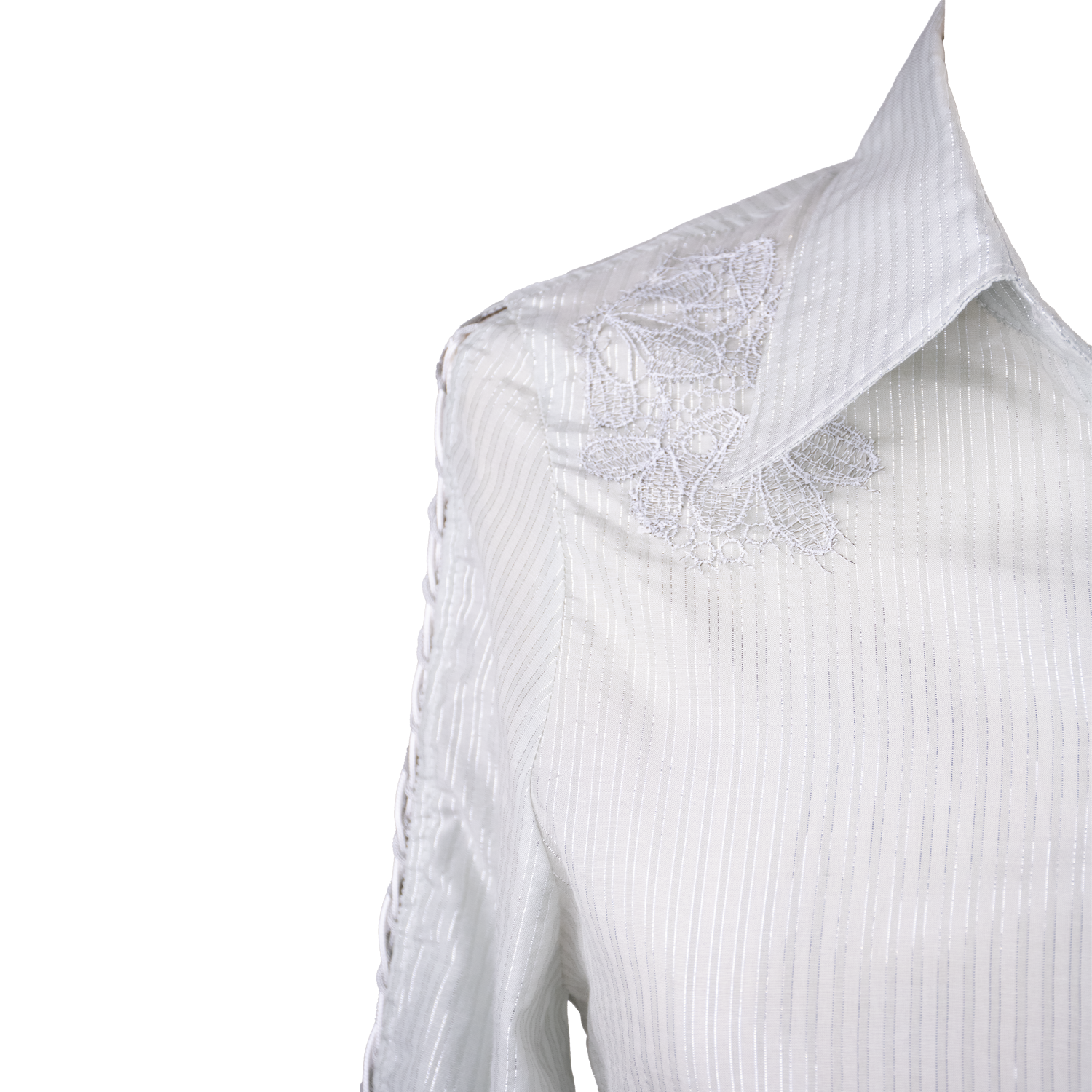 Amy Cottrell - Metallic Stripe Shirt