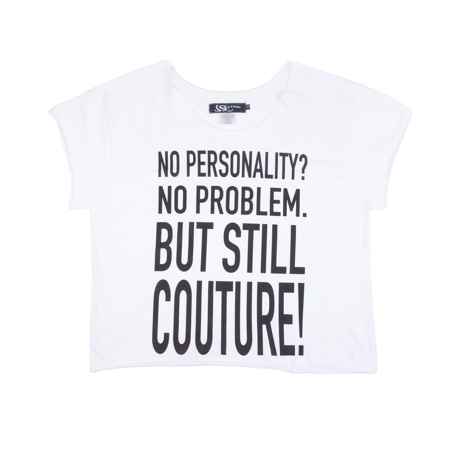 Jess Grindell Couture - No Personality Tee