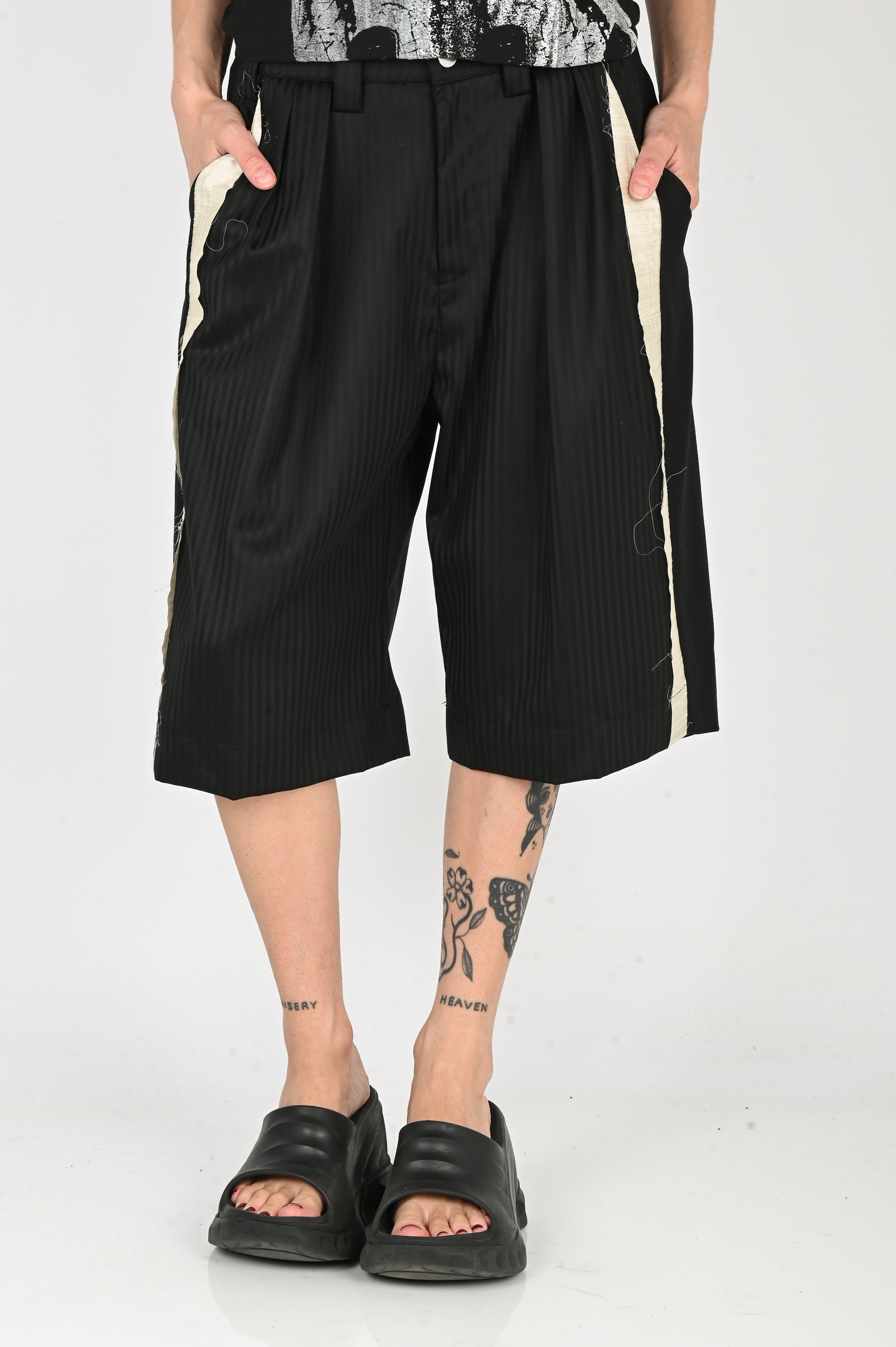 ASAU - OG Iron Tux Short - Black/Silk Strip