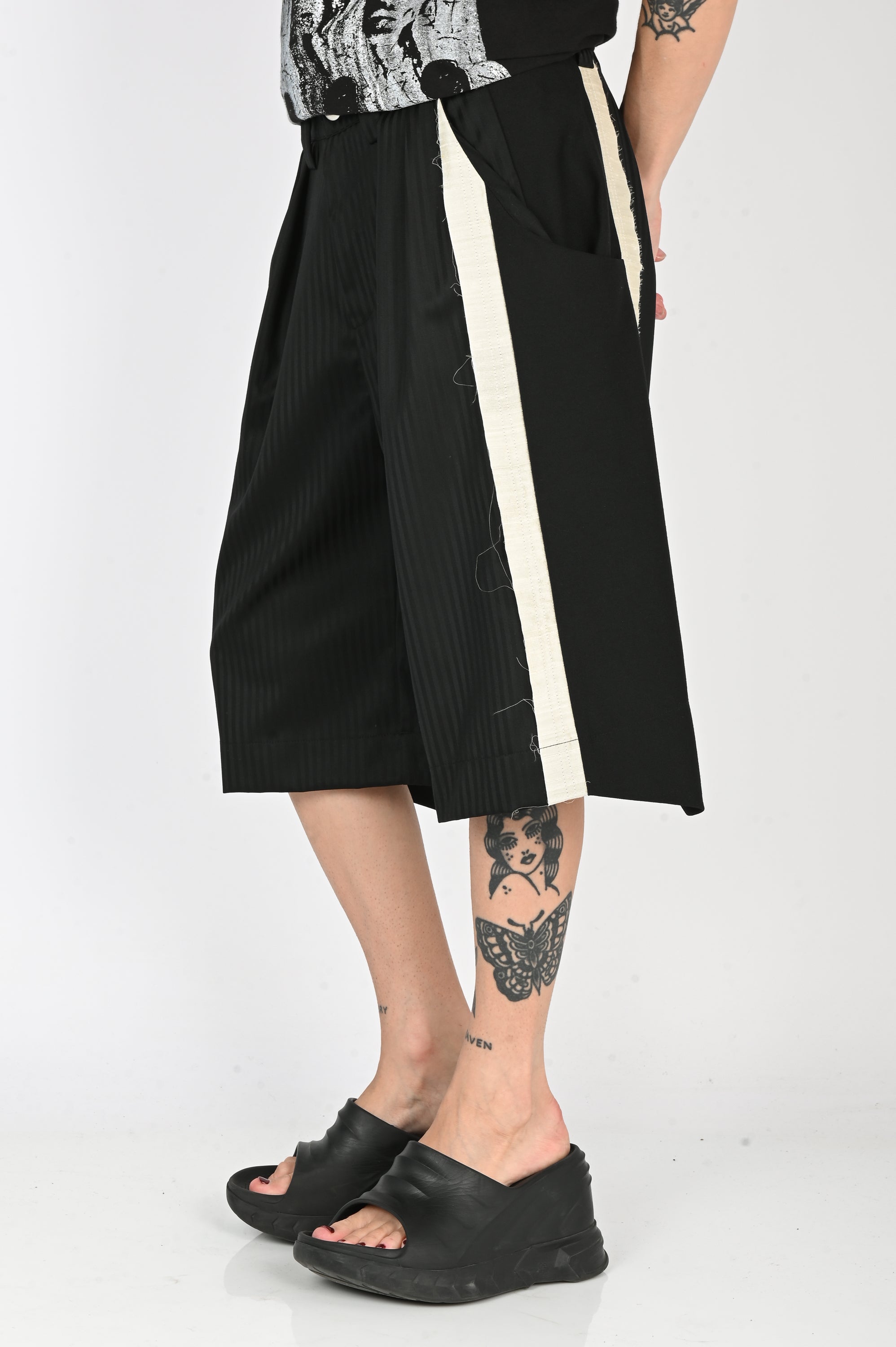 ASAU - OG Iron Tux Short - Black/Silk Strip