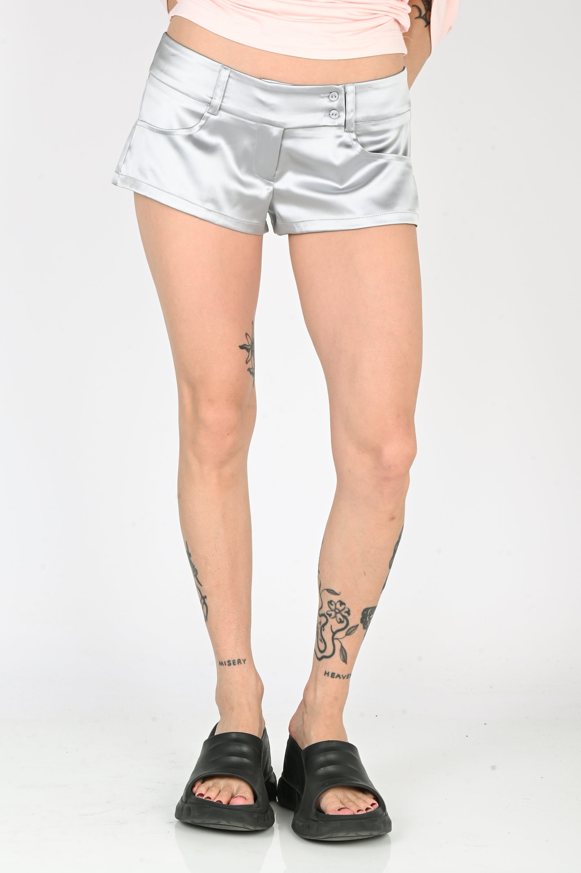 Olivia Rowan - Broadway Shorts - Silver