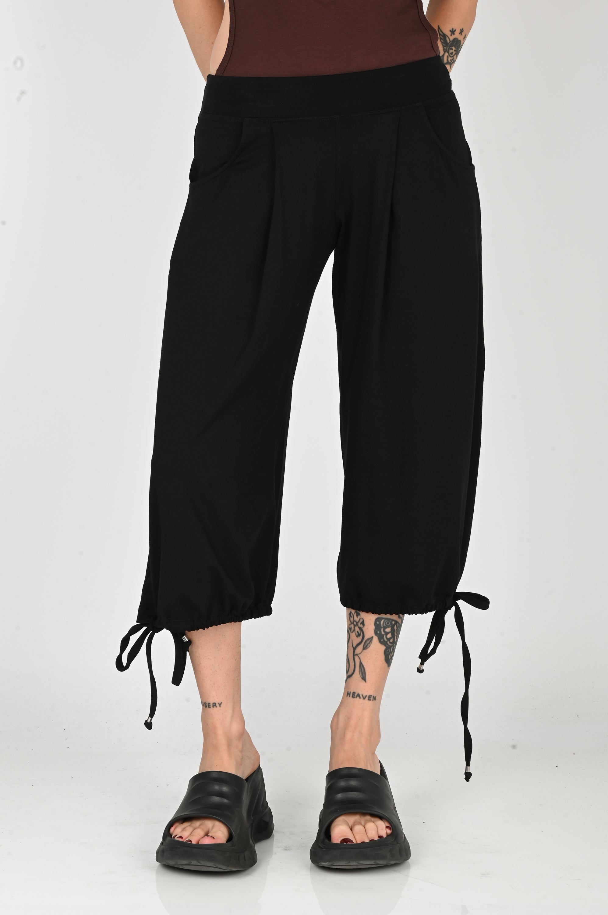 Olivia Rowan - Harem Pants - Black