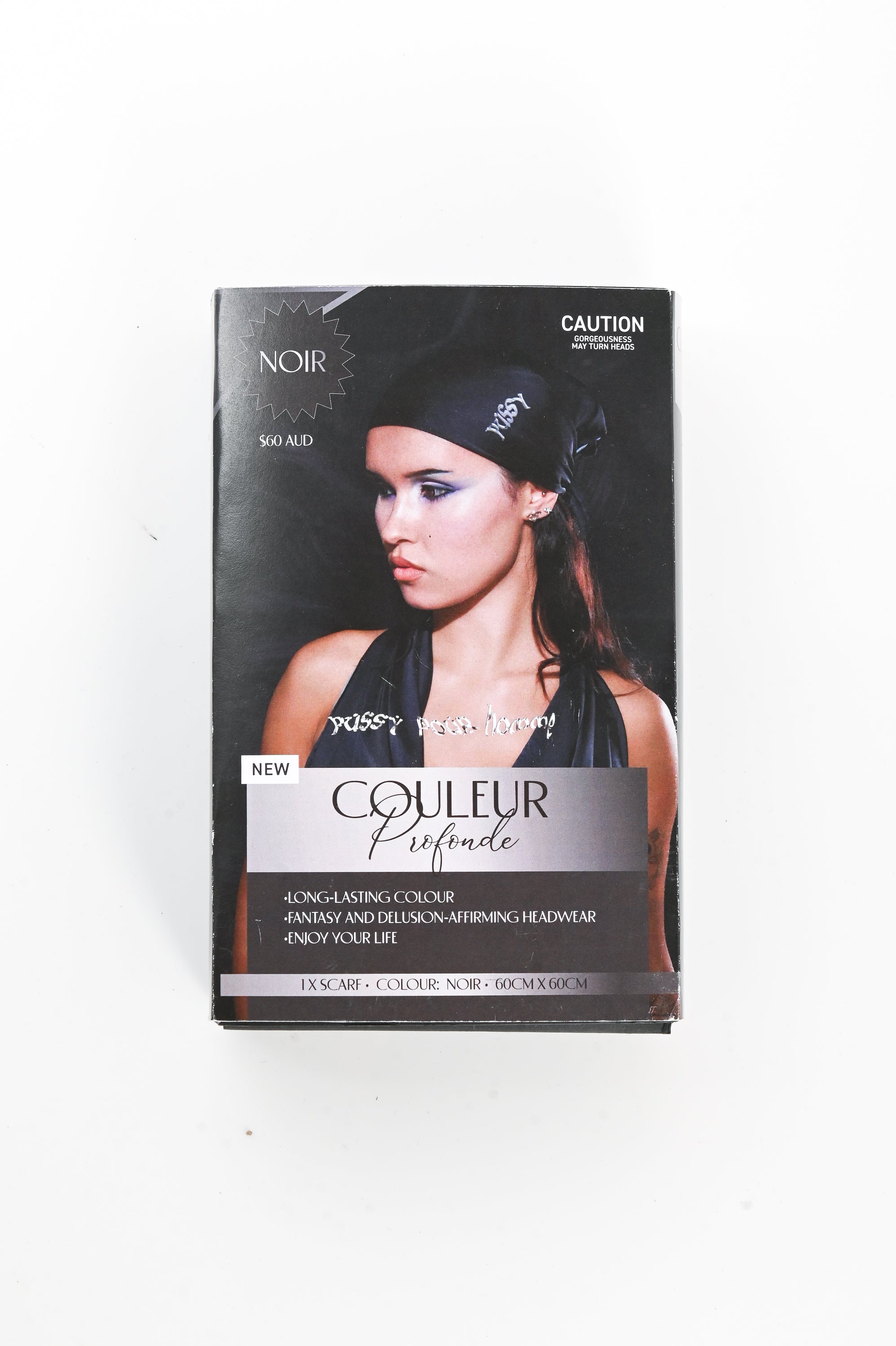 Pussy Pour Homme - Small Les Cheveux Scarf - Noir