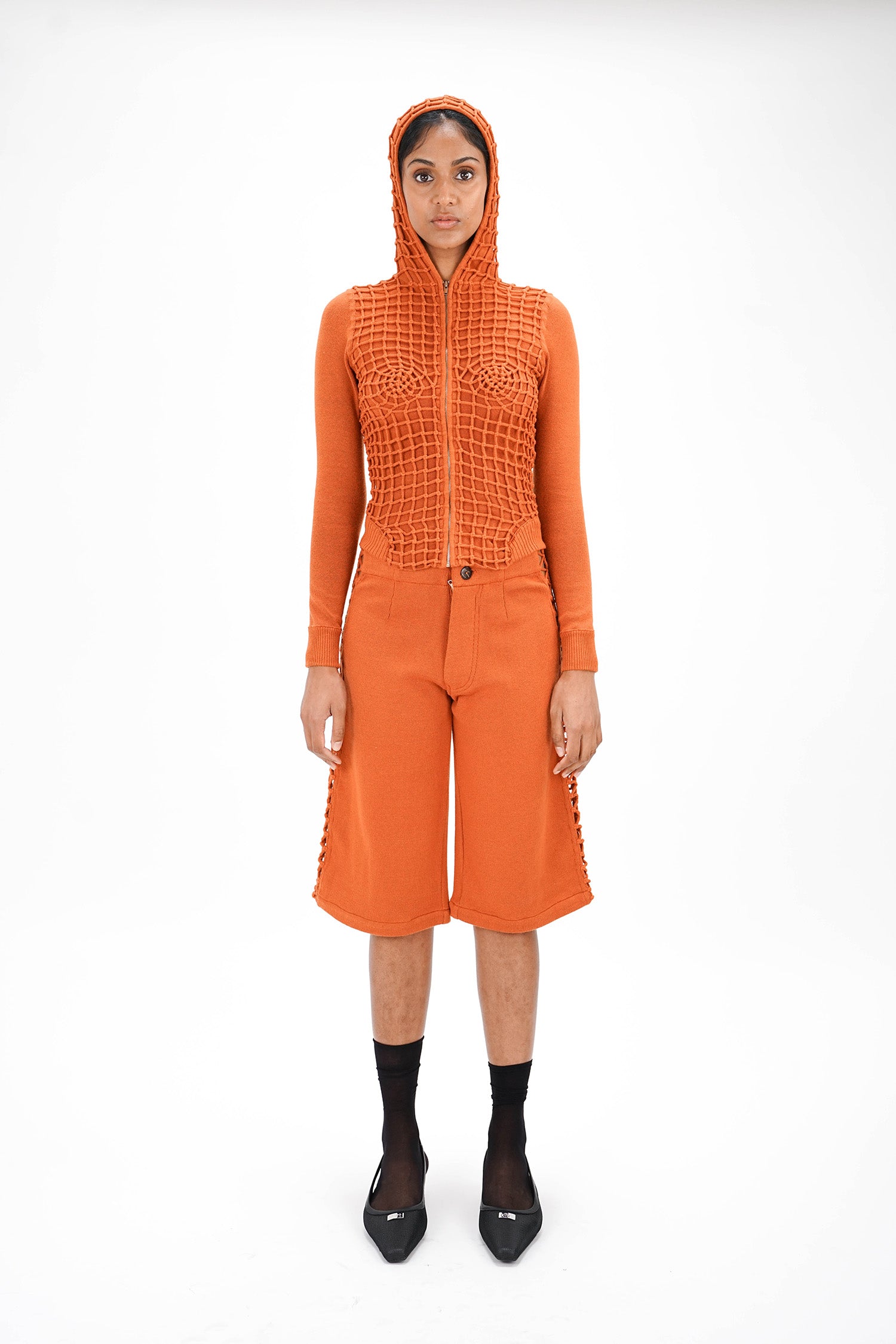 Isa Boulder - Relaxed Macrame Pants - Ginger
