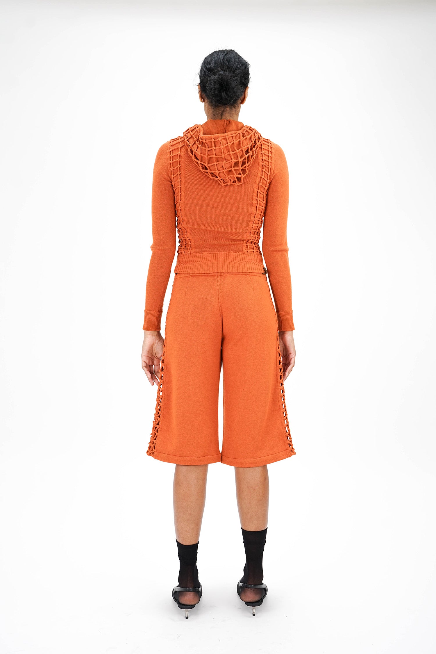 Isa Boulder - Relaxed Macrame Pants - Ginger