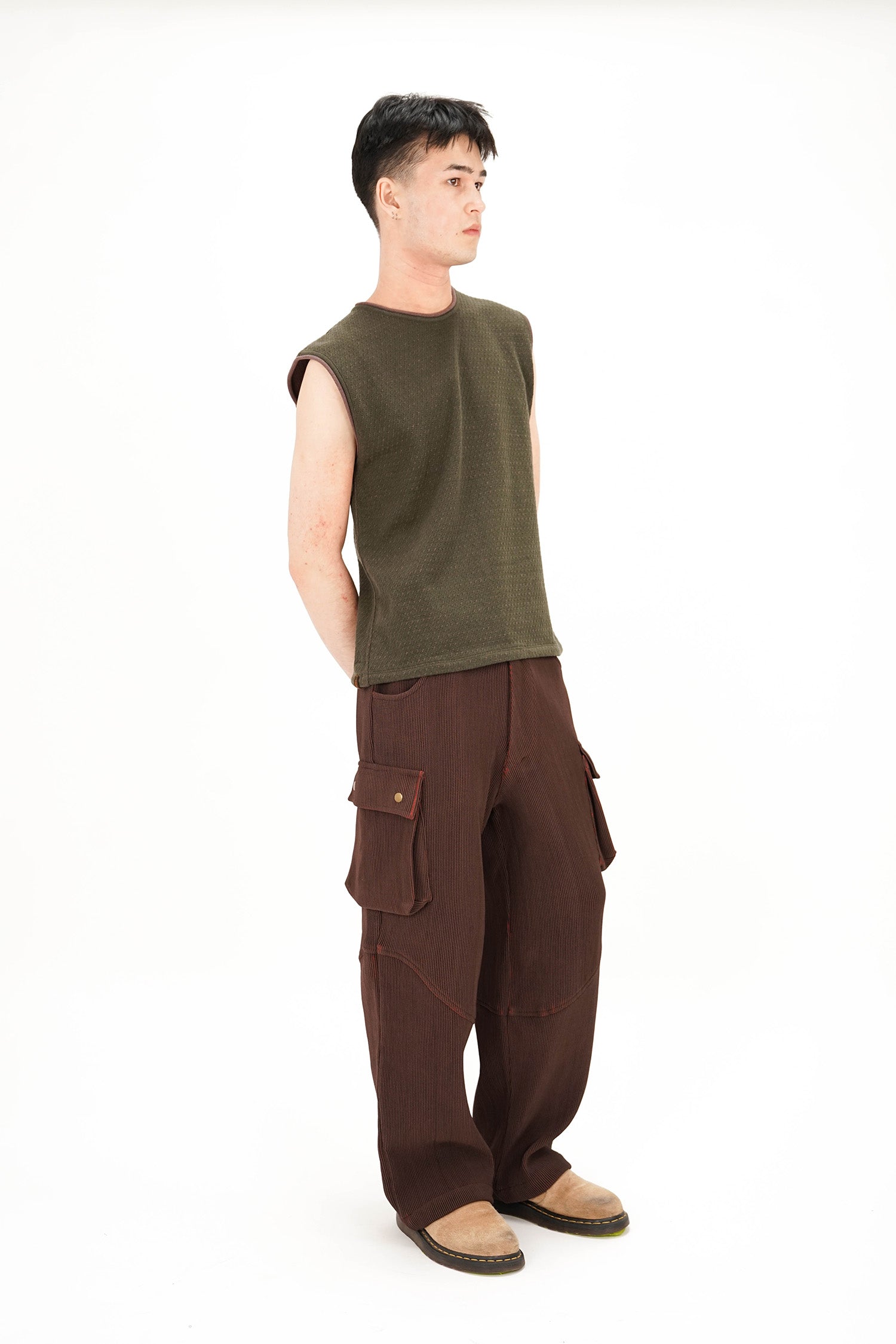 Isa Boulder - Rustic Line Vest - Swamp