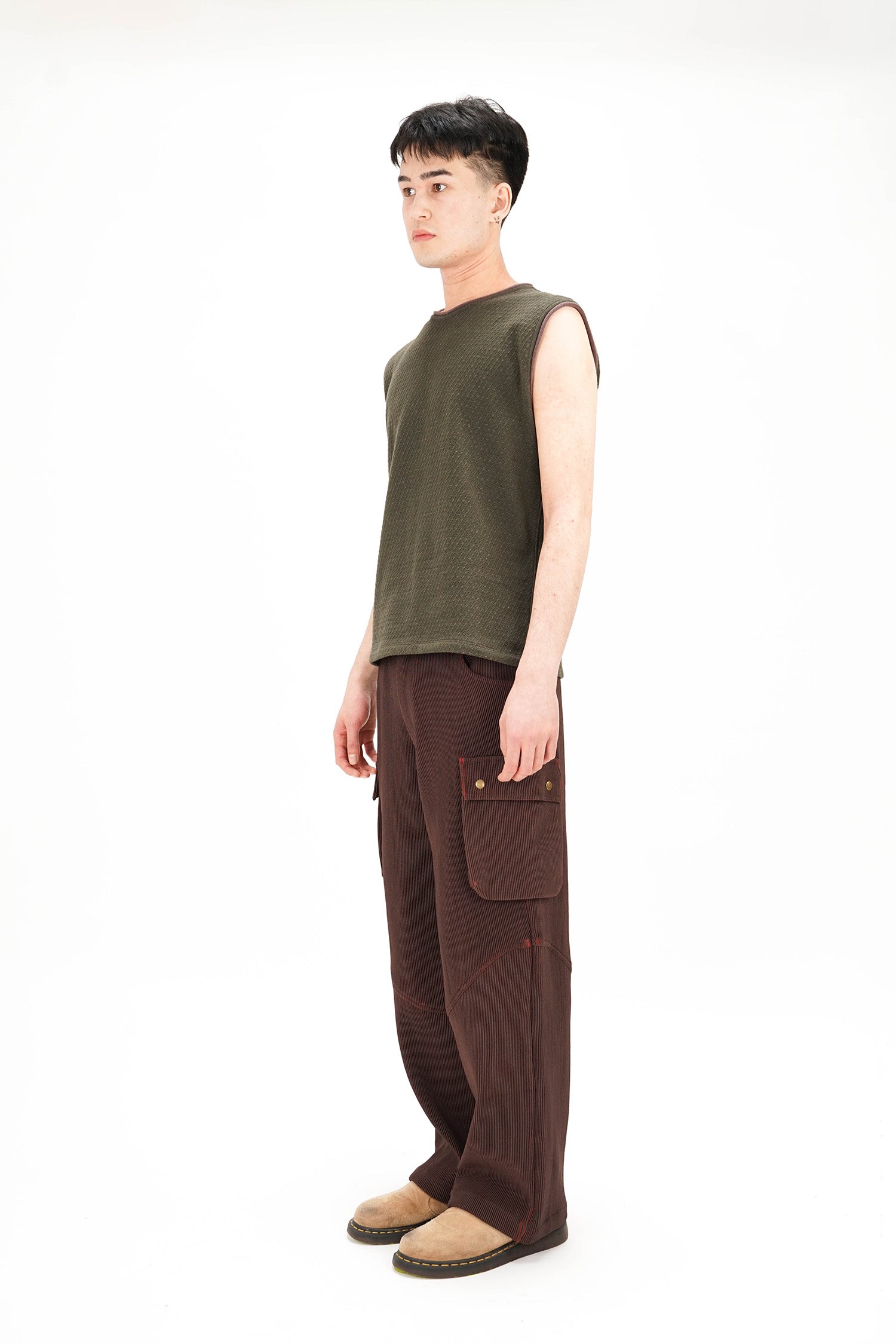 Isa Boulder - Rustic Line Vest - Swamp