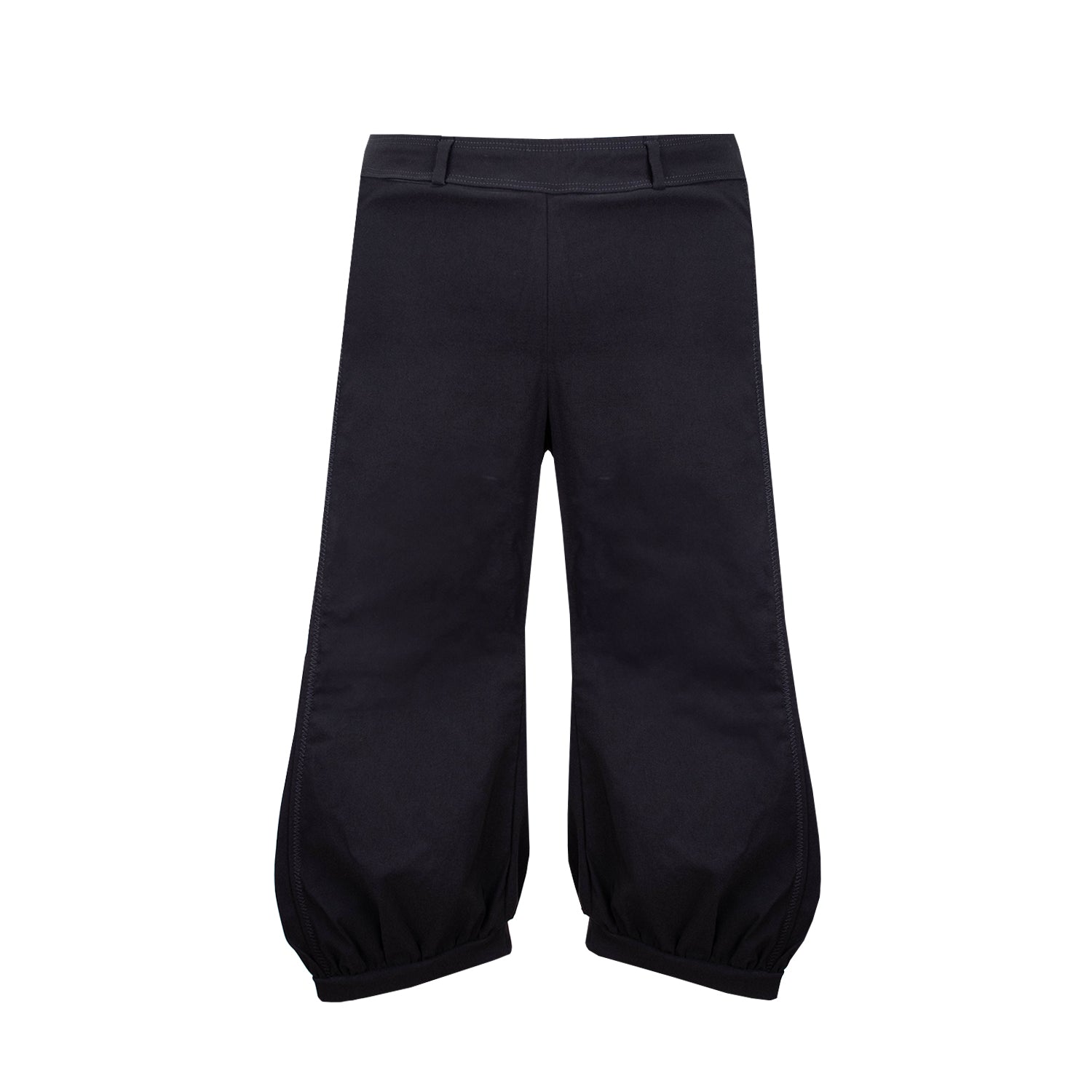 Emily Watson - Toque Panelled Capri Trouser - Black